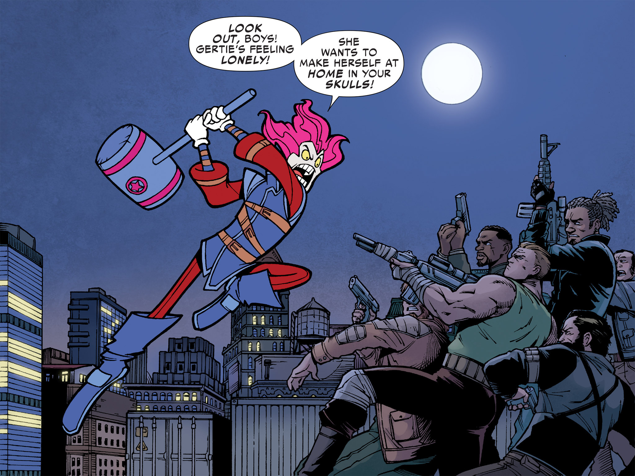 Read online Slapstick Infinite Comic comic -  Issue #1 - 15