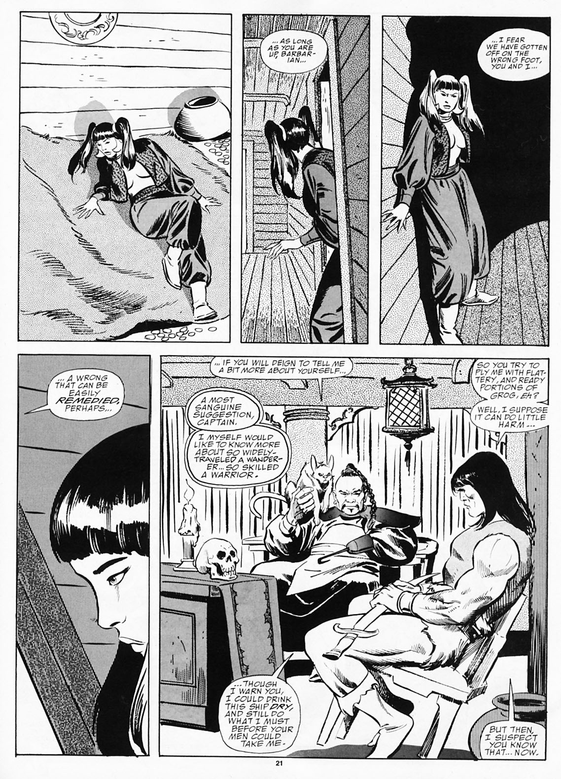 The Savage Sword Of Conan issue 190 - Page 23