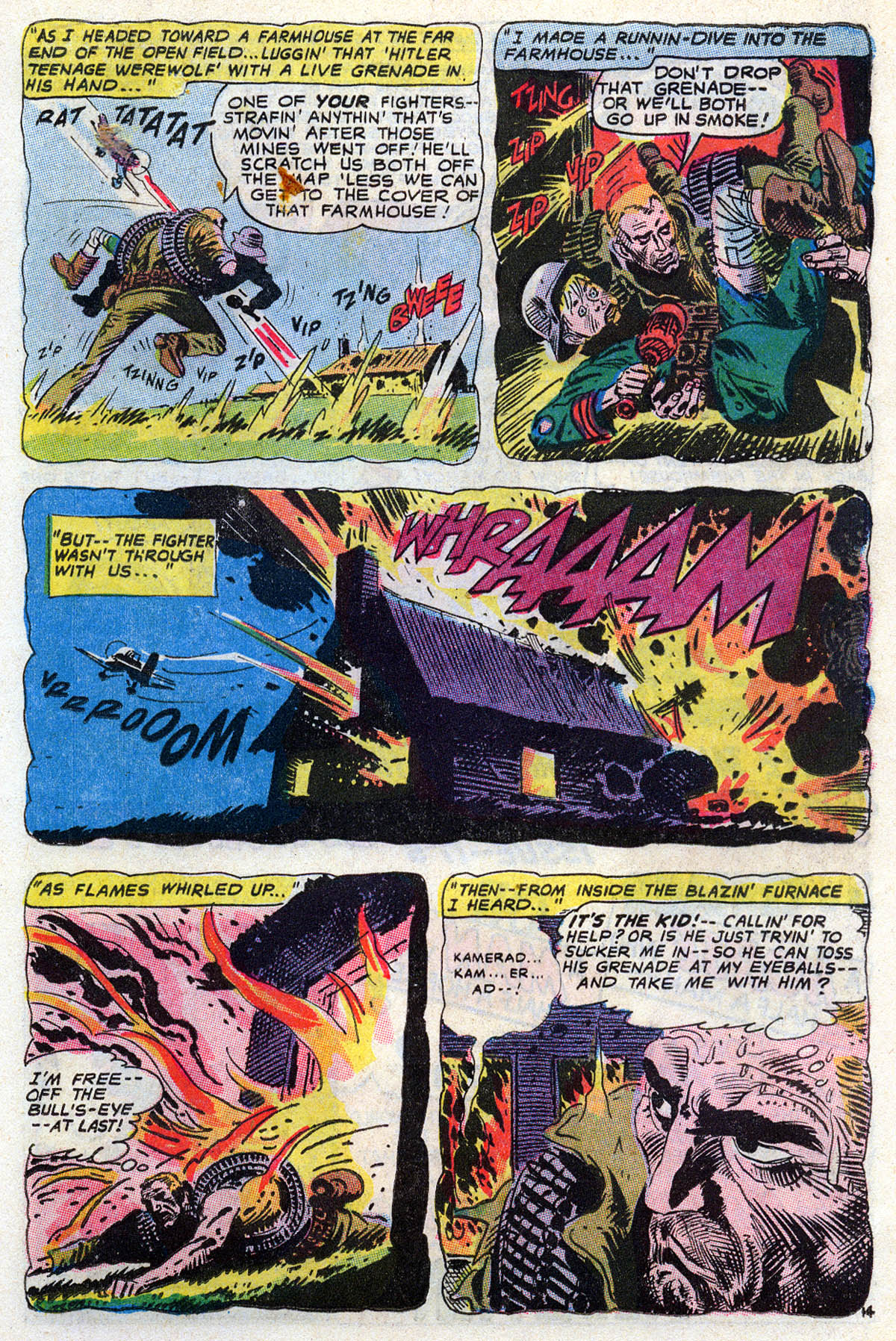 Read online Our Army at War (1952) comic -  Issue #167 - 19