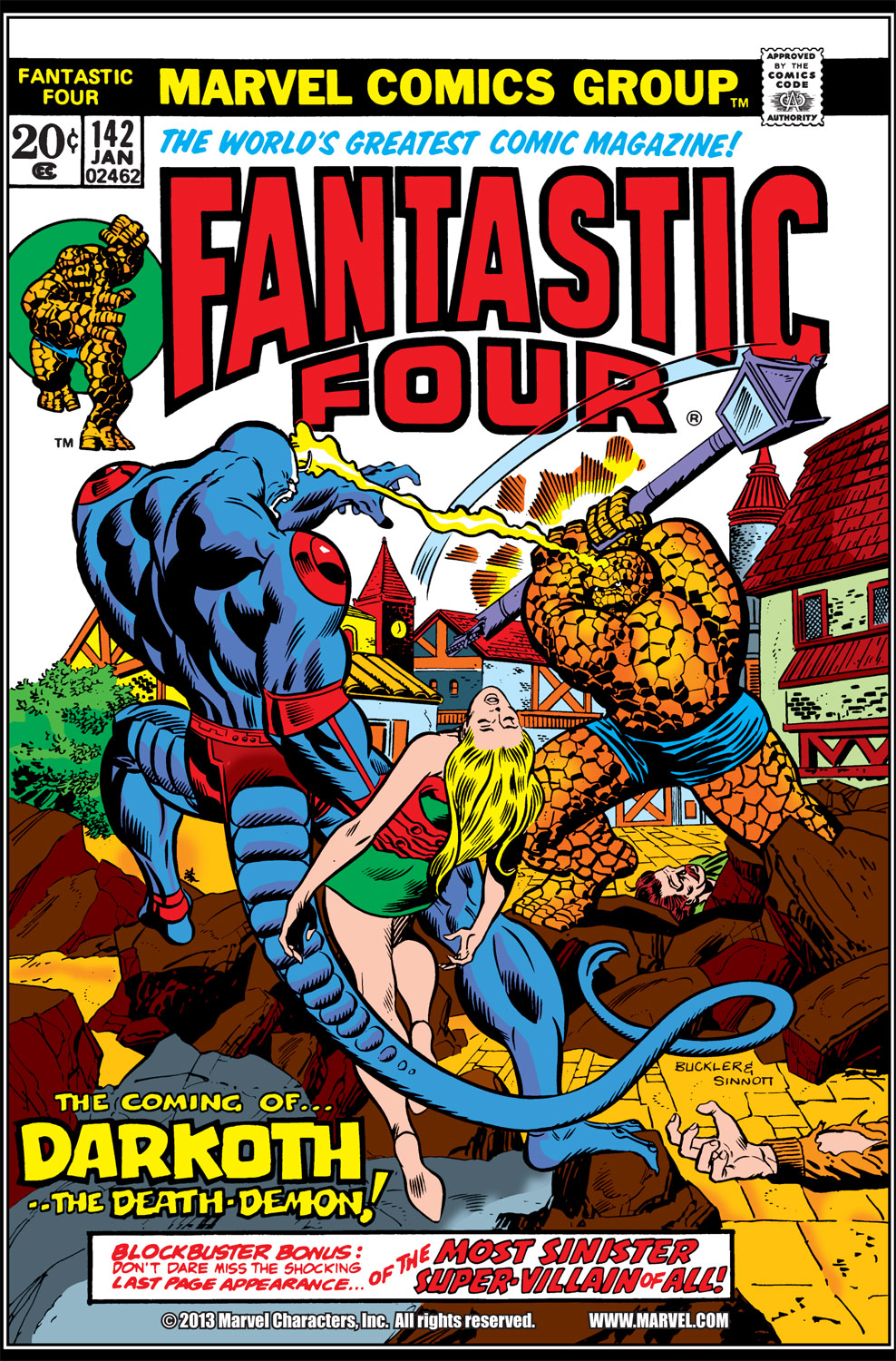 Read online Fantastic Four (1961) comic -  Issue #142 - 1