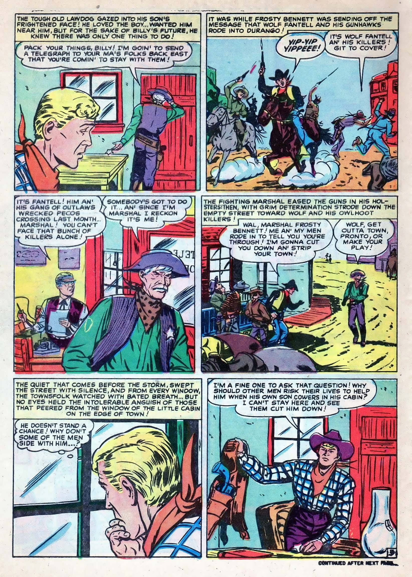 Read online Two Gun Western (1950) comic -  Issue #9 - 23