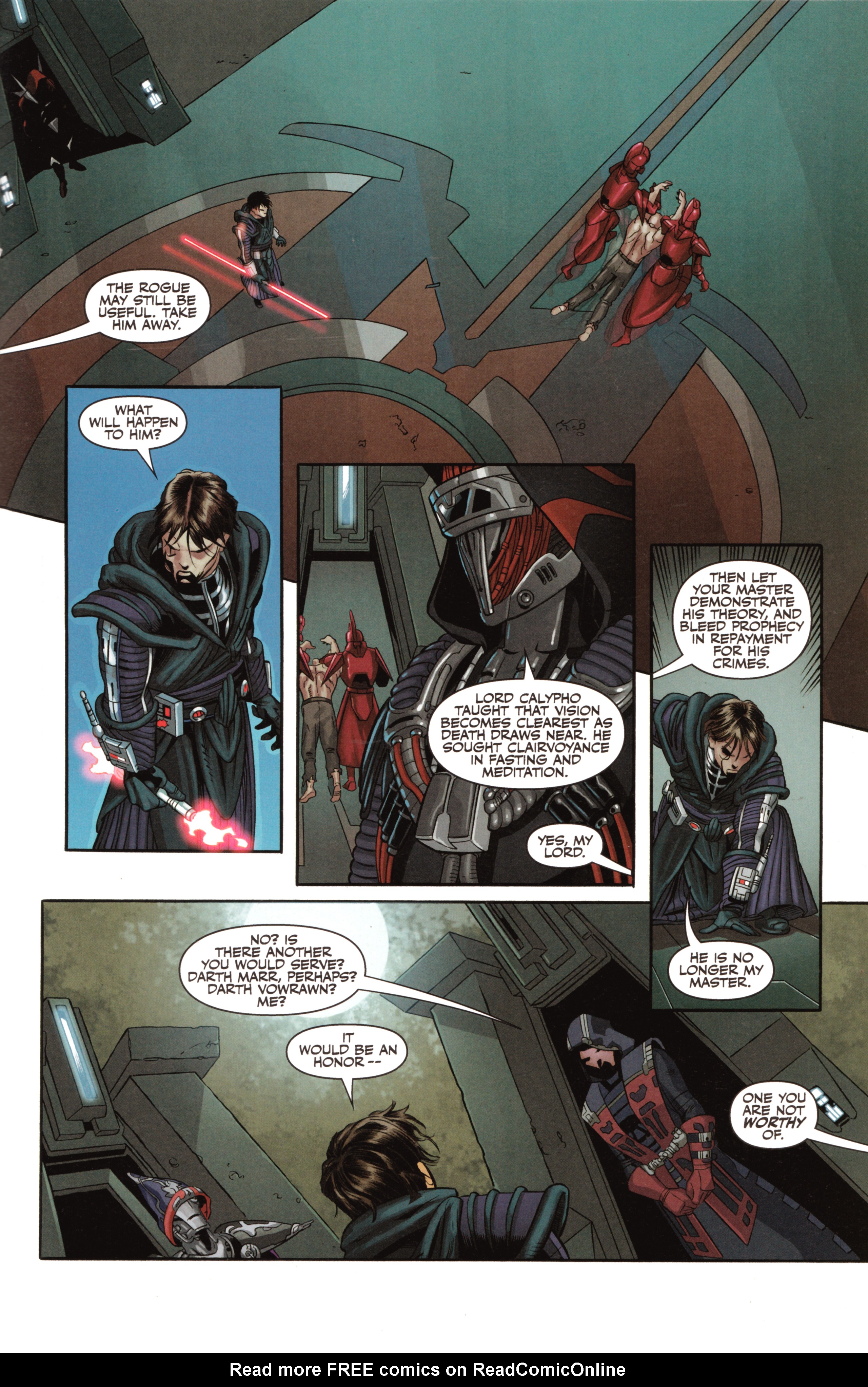 Read online Star Wars: The Old Republic comic -  Issue #4 - 23