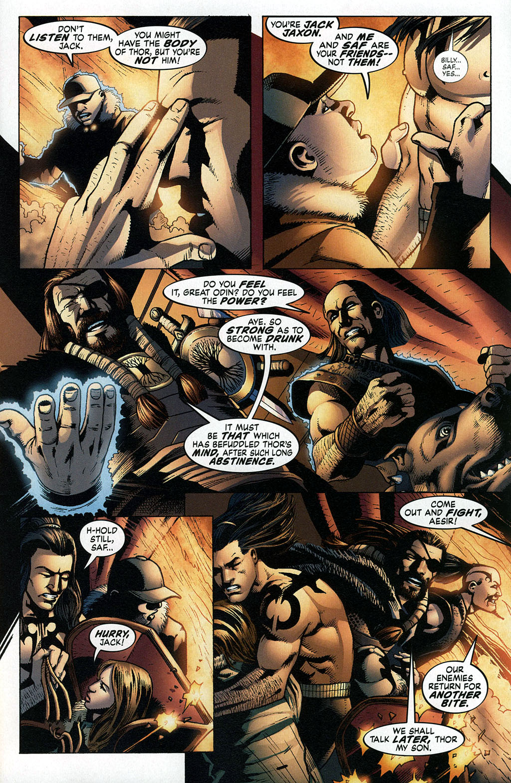 Read online Thunderbolt Jaxon comic -  Issue #4 - 5
