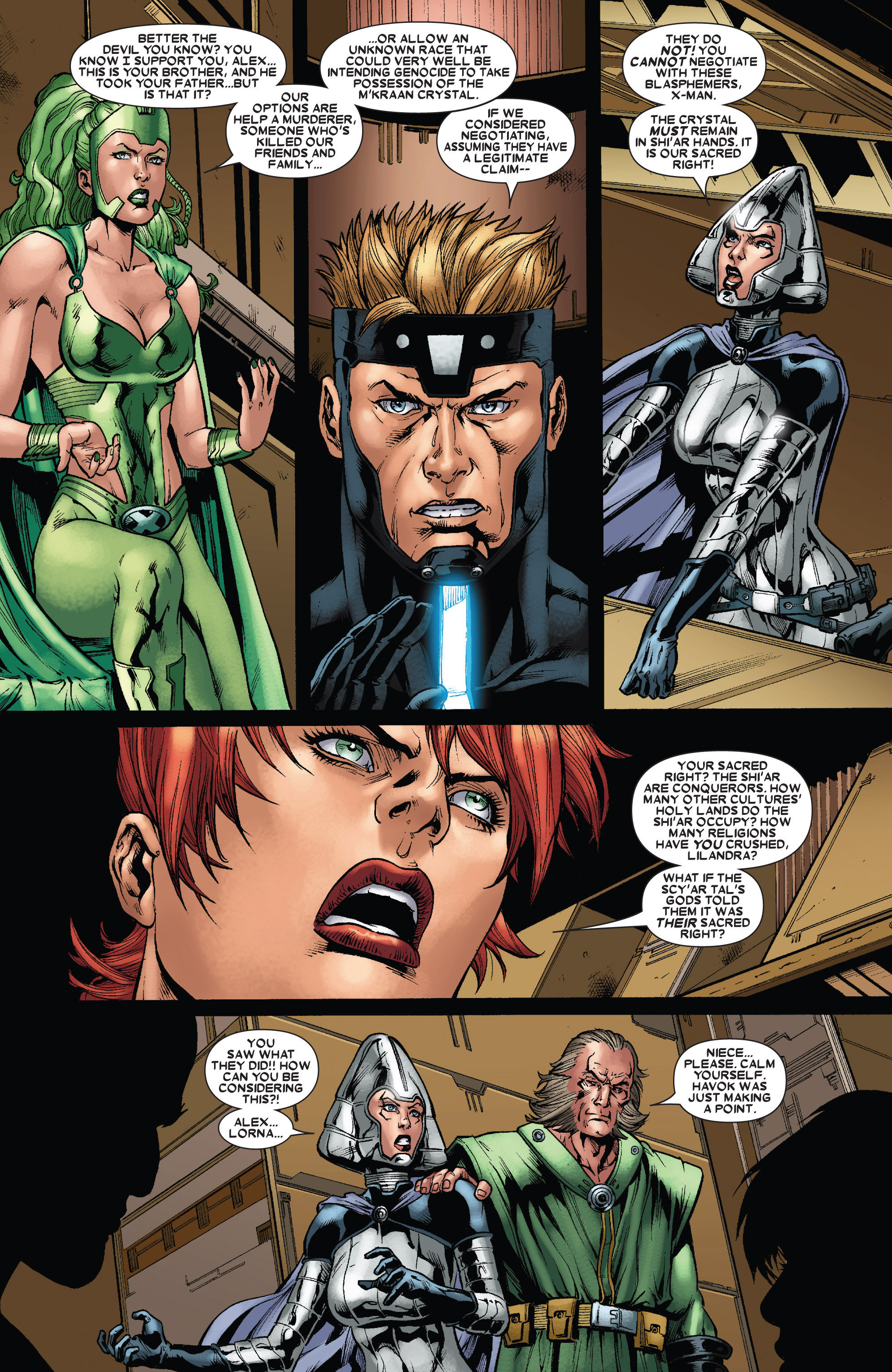 Read online X-Men: Emperor Vulcan comic -  Issue #3 - 9