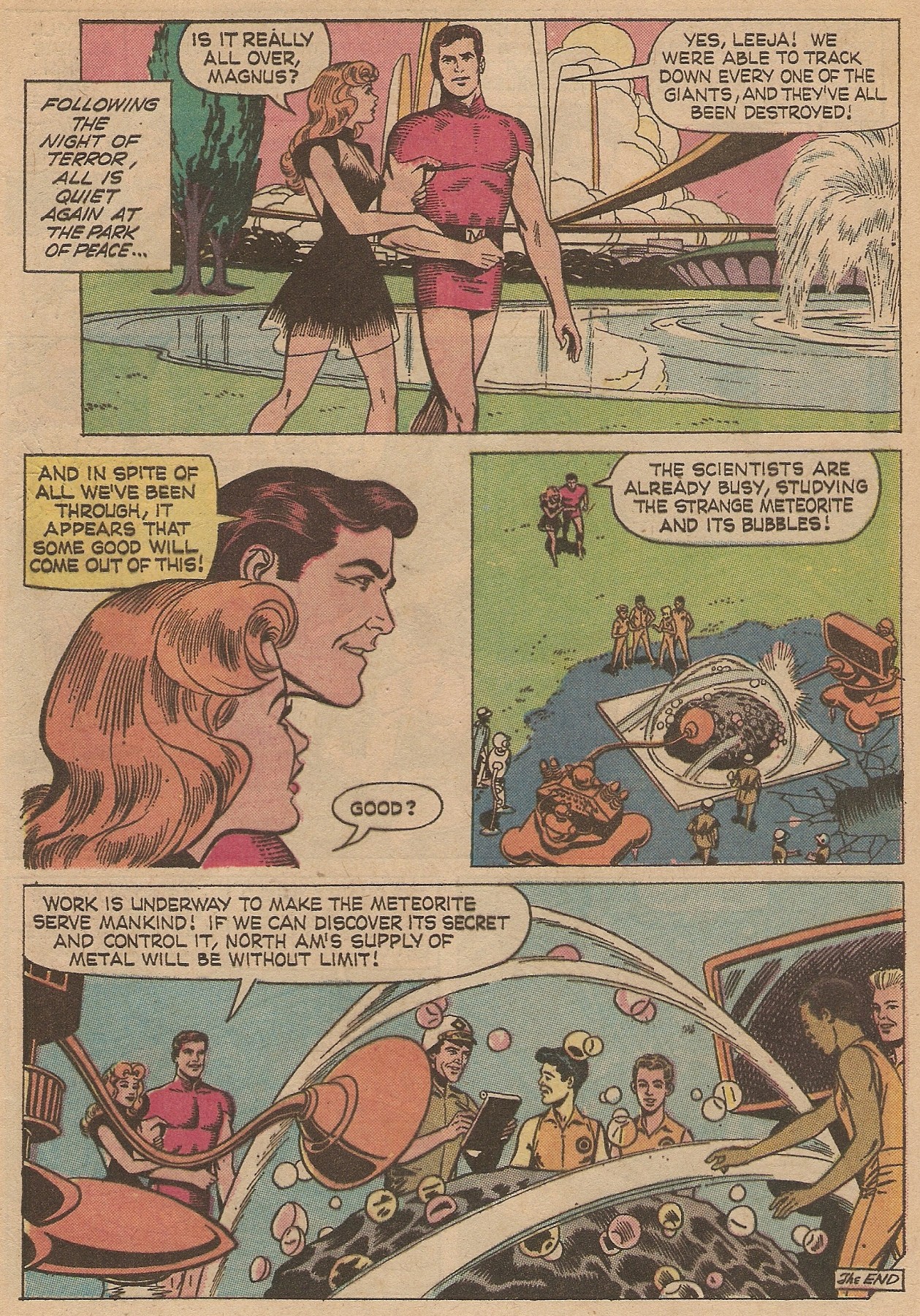 Read online Magnus, Robot Fighter 4000 AD comic -  Issue #31 - 31