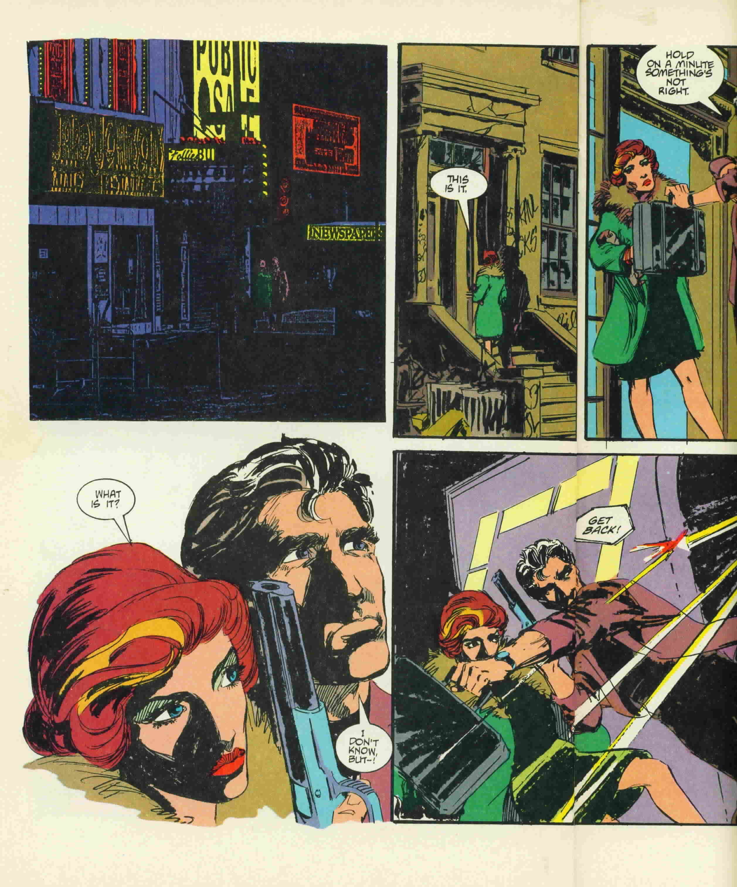 Read online Jon Sable, Freelance comic -  Issue #40 - 34
