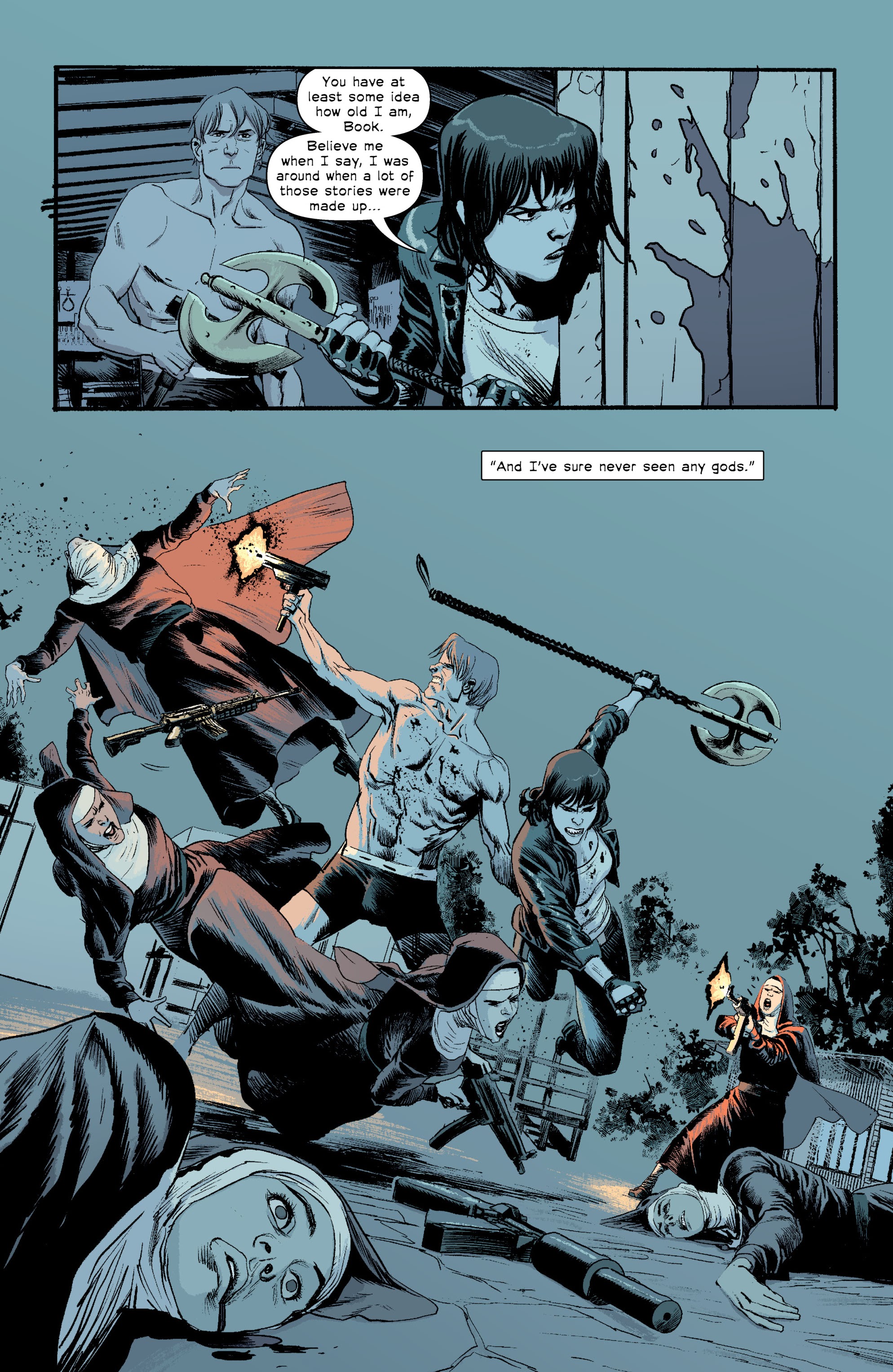 Read online The Old Guard: Tales Through Time comic -  Issue #5 - 14