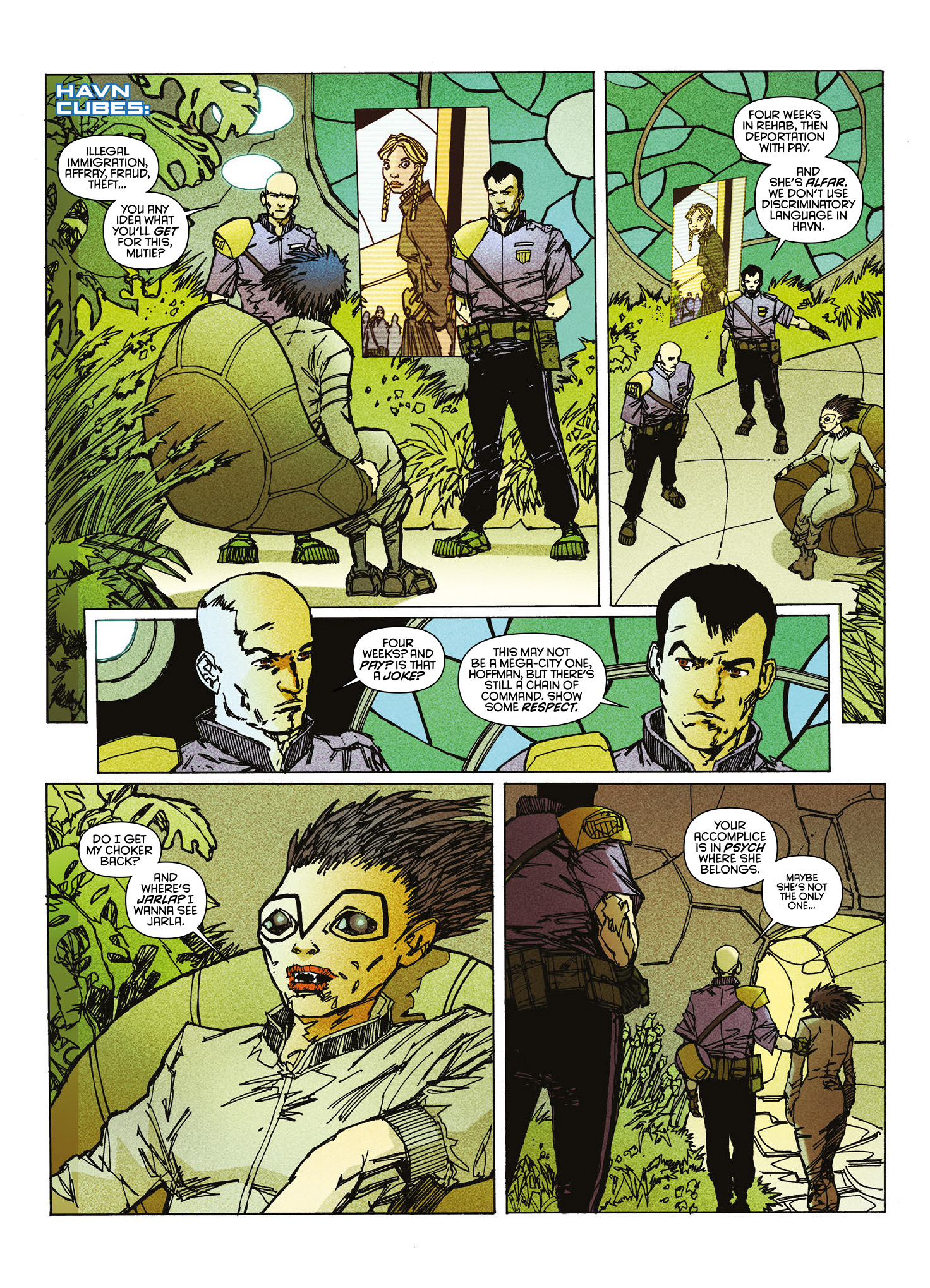 Read online Judge Dredd Megazine (Vol. 5) comic -  Issue #423 - 88