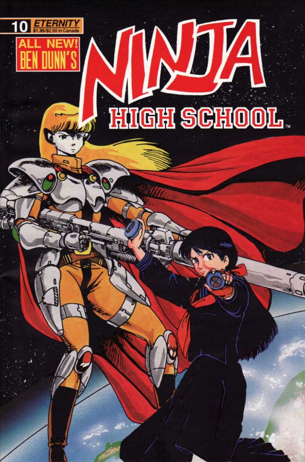 Read online Ninja High School: Beans, Steam & Automobiles comic -  Issue # TPB - 108