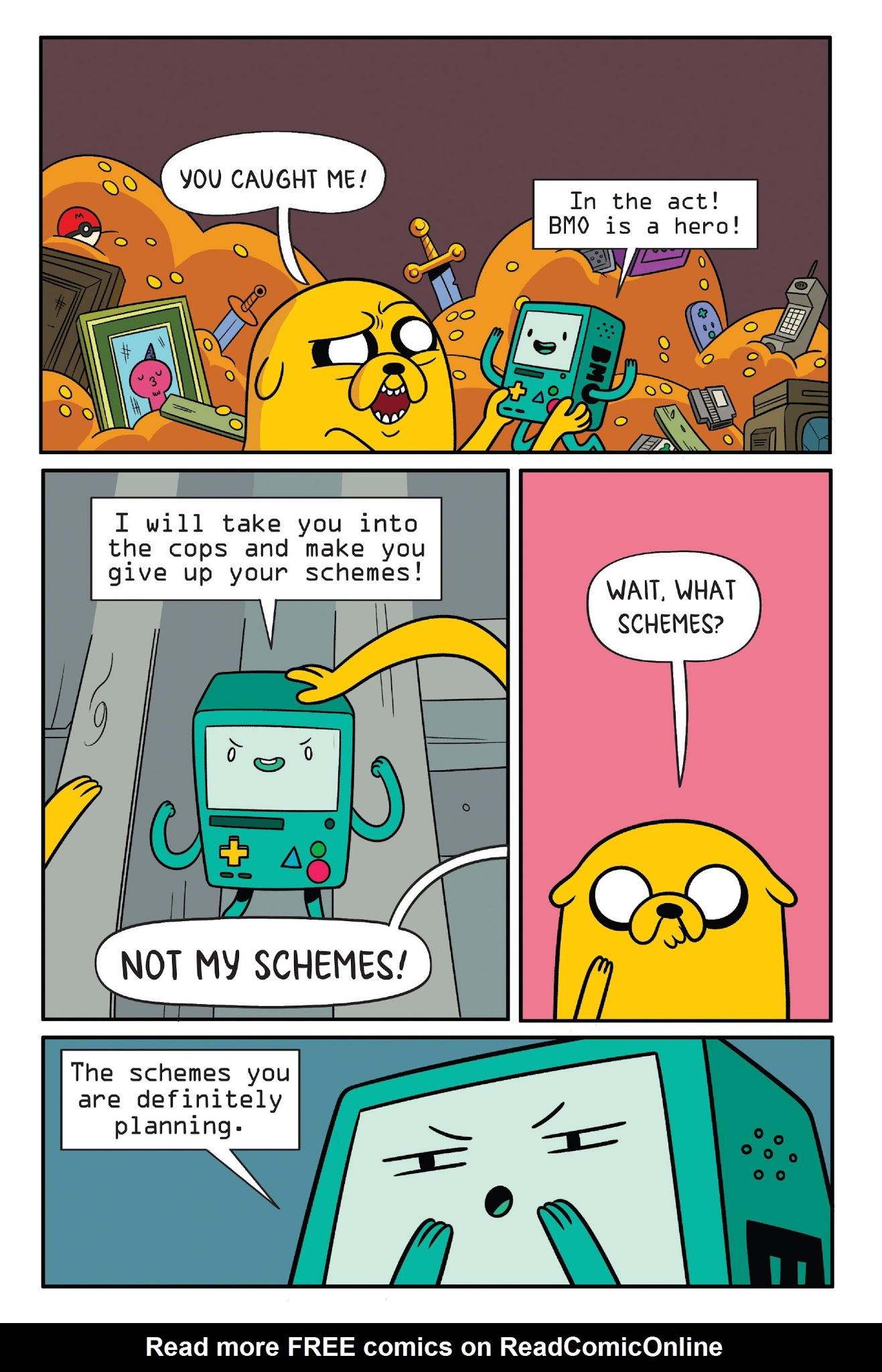 Read online Adventure Time: Masked Mayhem comic -  Issue # TPB - 13