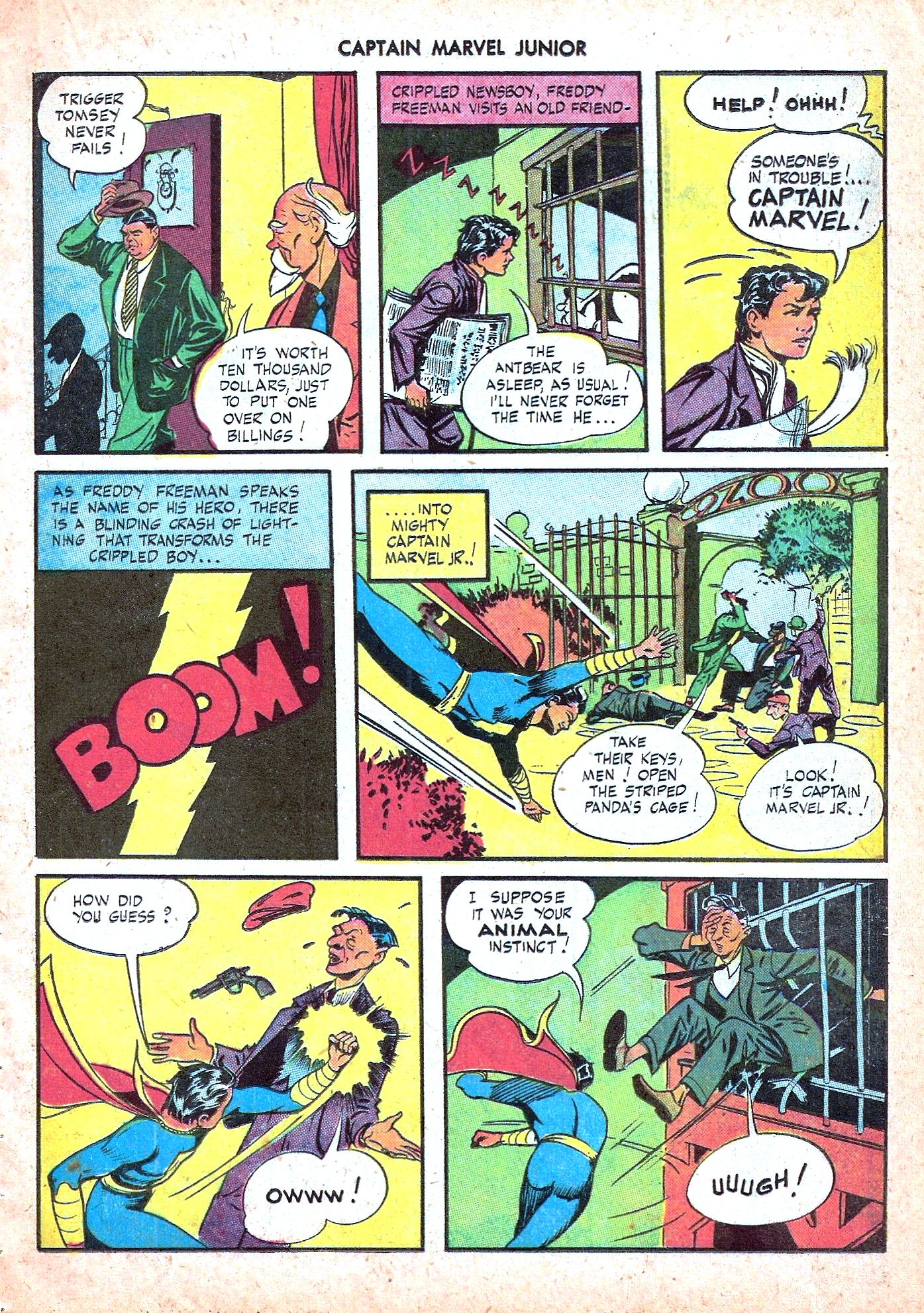 Read online Captain Marvel, Jr. comic -  Issue #35 - 15