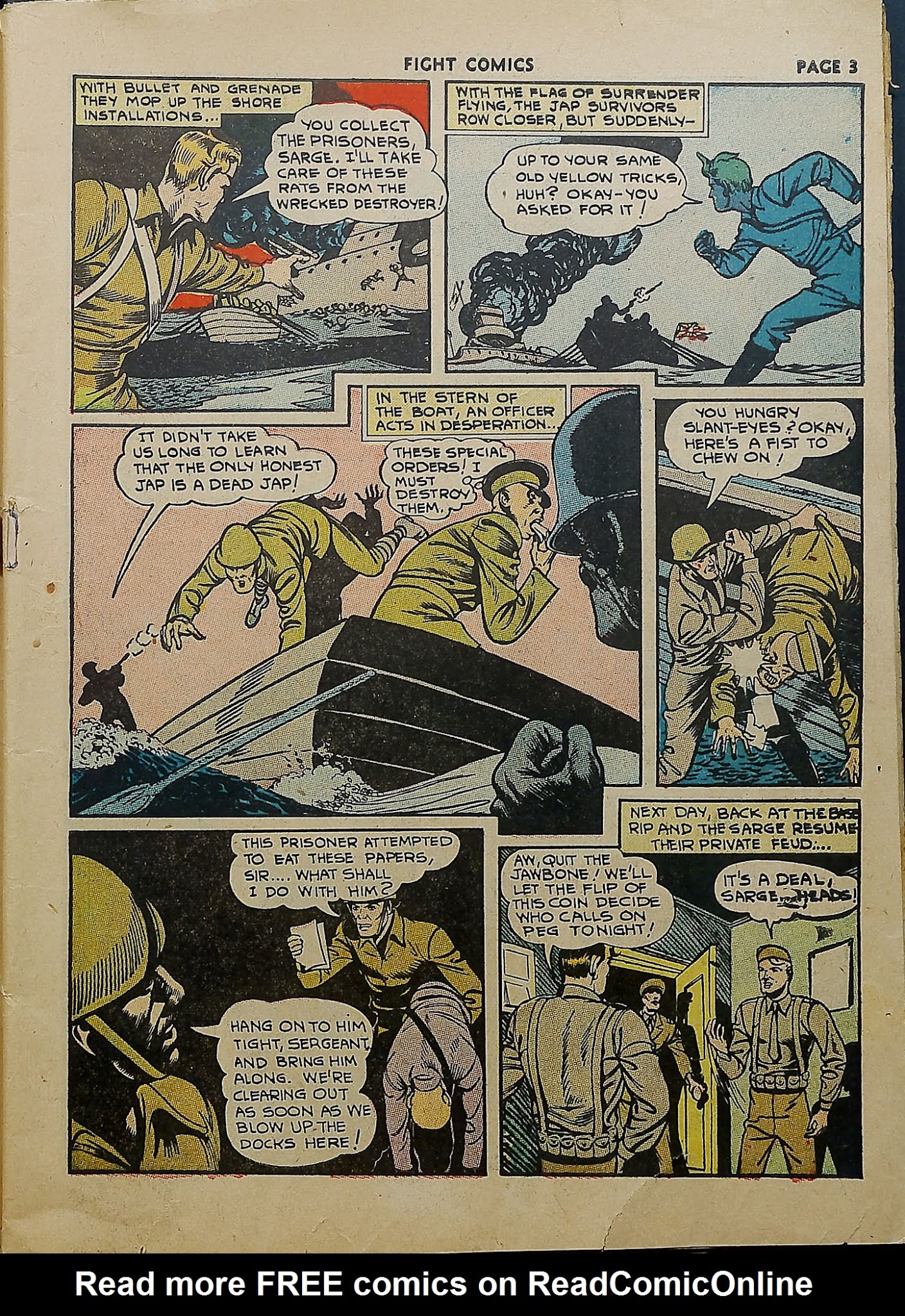 Read online Fight Comics comic -  Issue #25 - 5