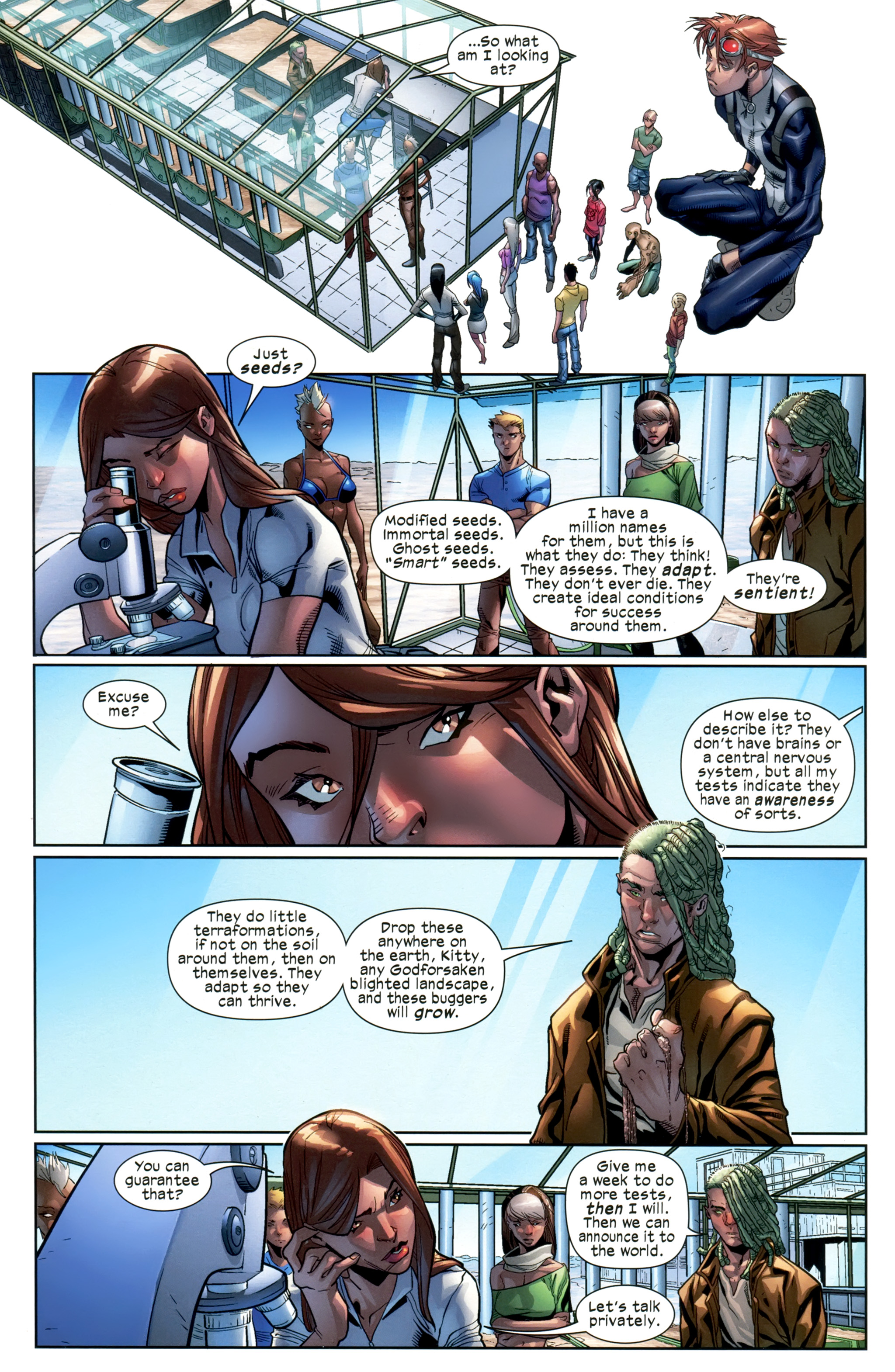 Read online Ultimate Comics X-Men comic -  Issue #20 - 12