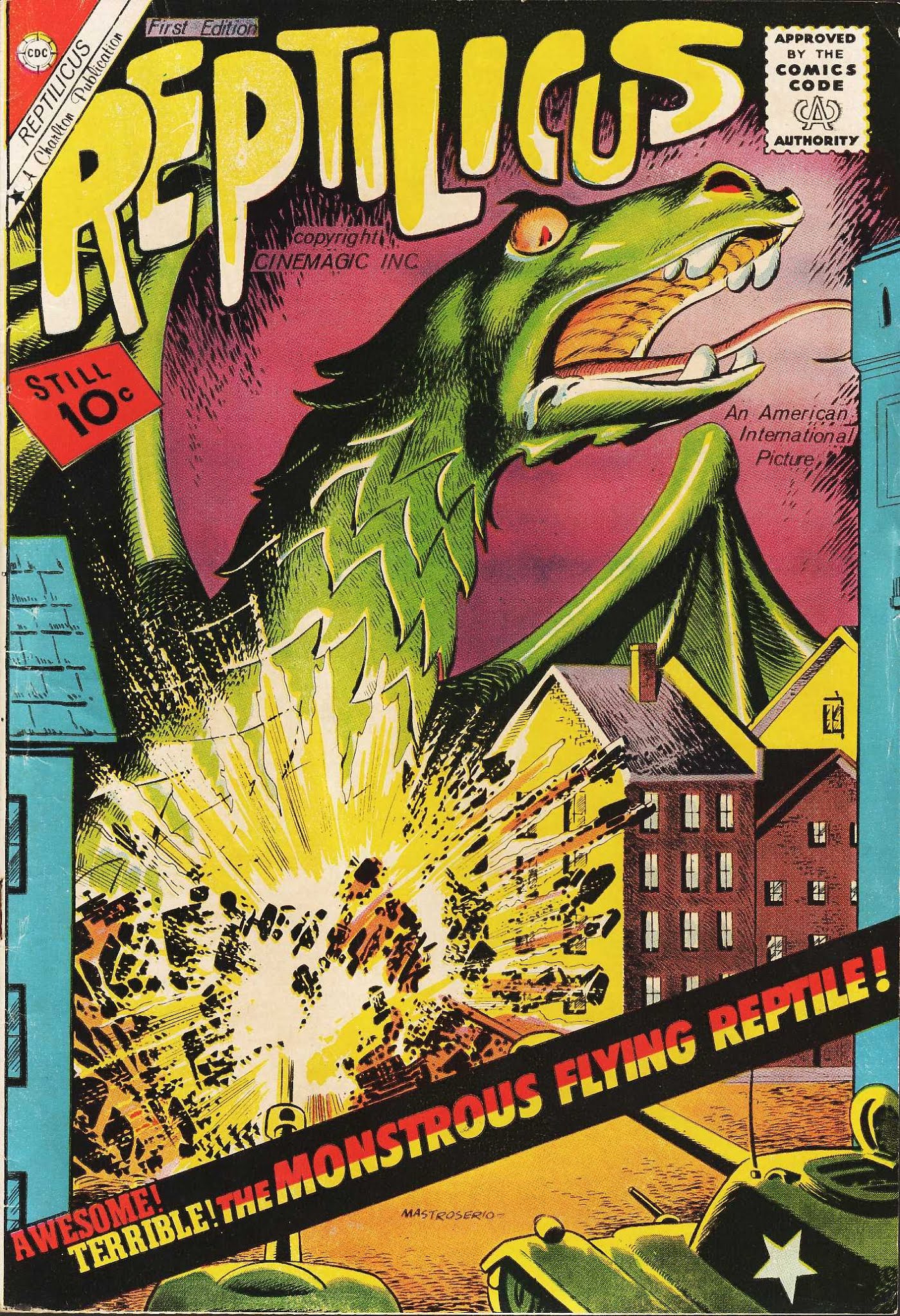 Read online Reptilicus comic -  Issue #1 - 1