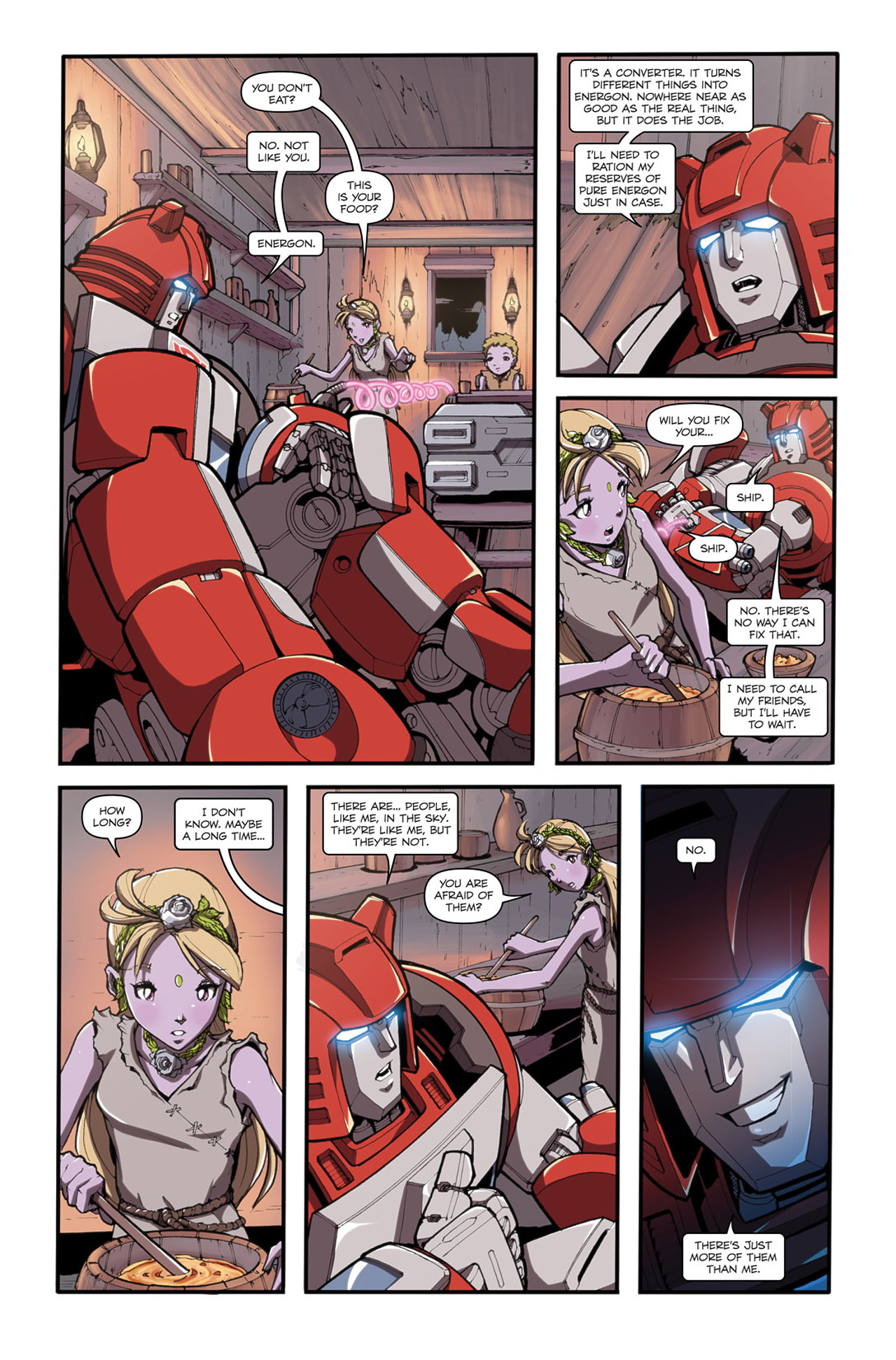 Read online Transformers Spotlight: Cliffjumper comic -  Issue # Full - 10