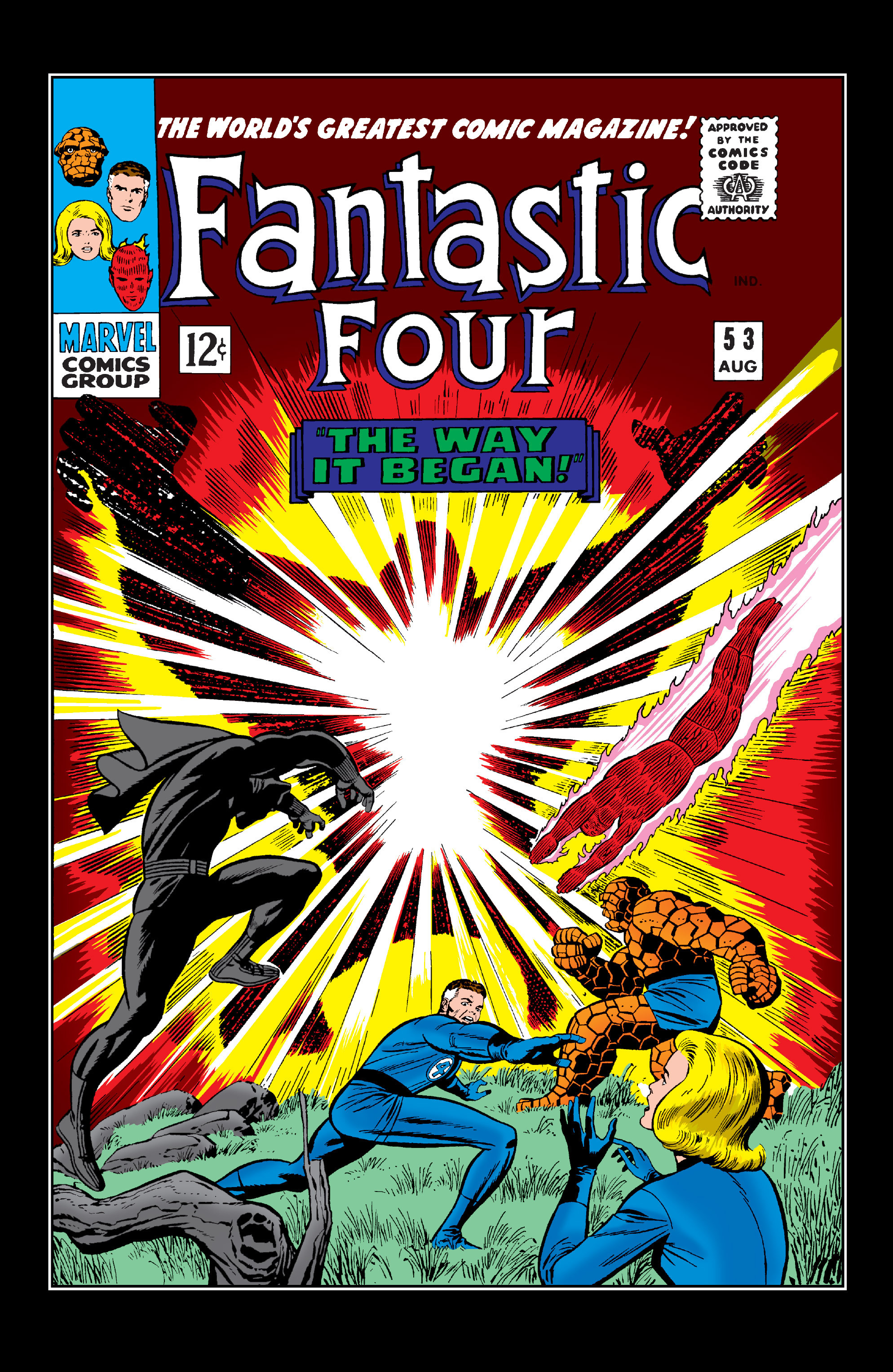 Read online Marvel Masterworks: The Fantastic Four comic -  Issue # TPB 6 (Part 1) - 48