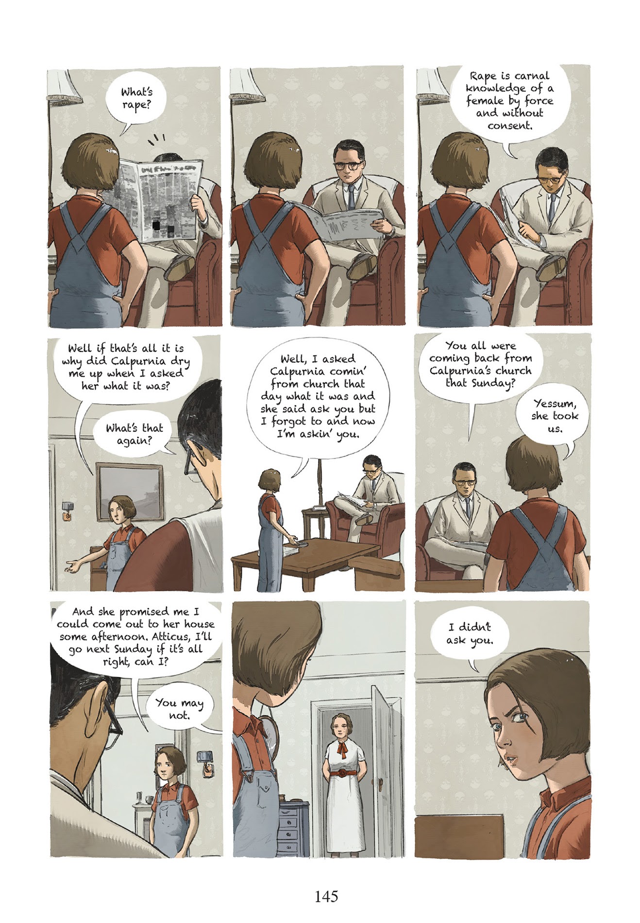 Read online To Kill a Mockingbird: A Graphic Novel comic -  Issue # TPB (Part 2) - 58