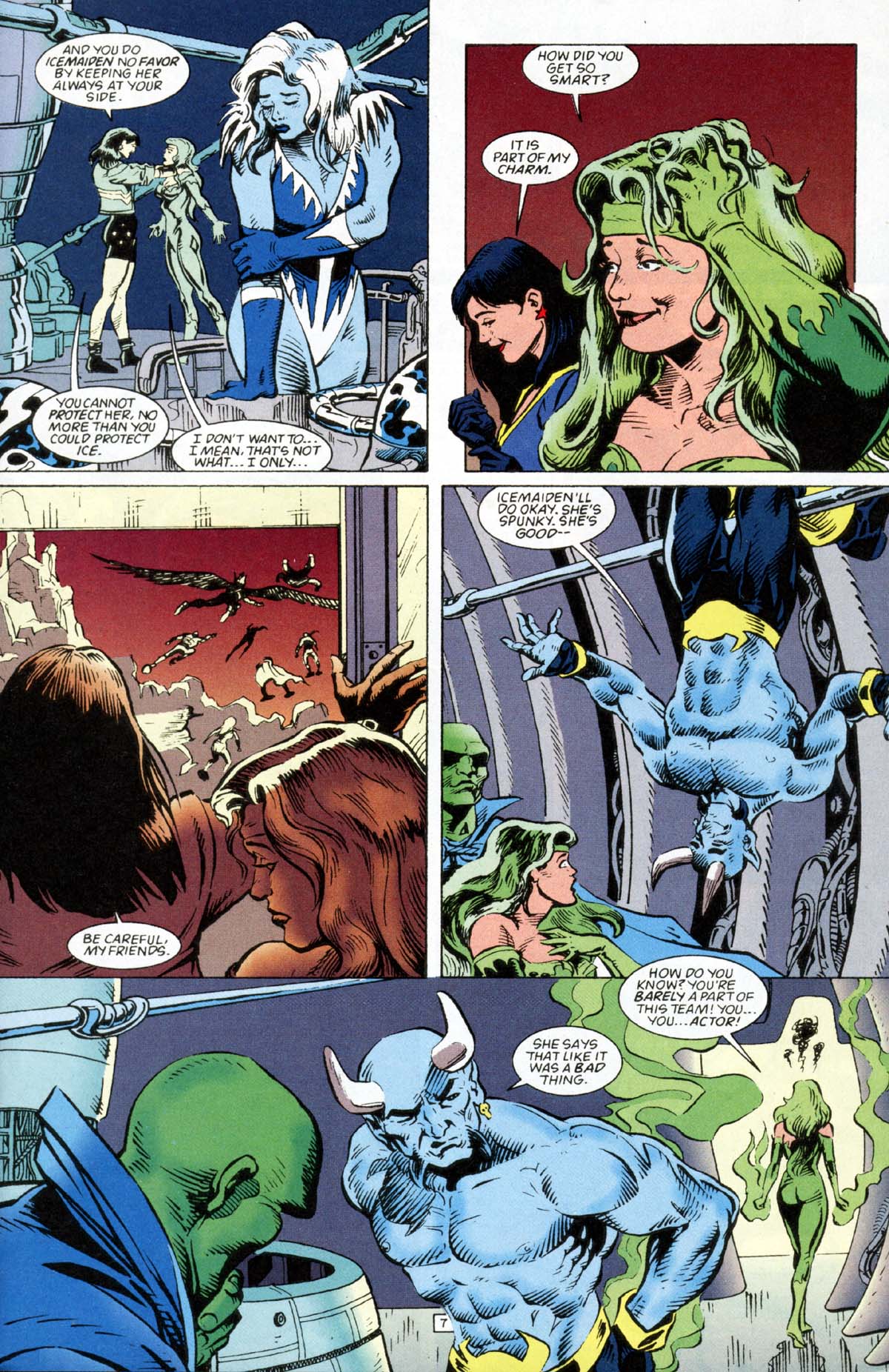 Read online Hawkman (1993) comic -  Issue #22 - 7