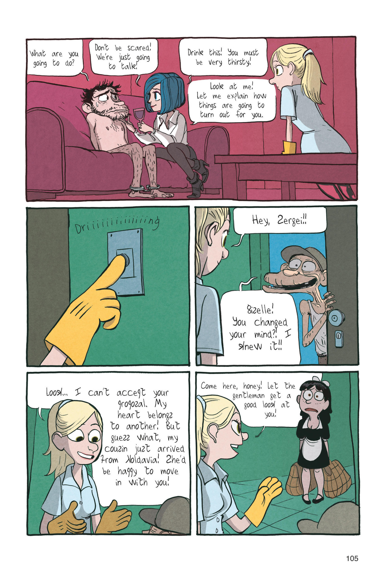 Read online Giselle & Beatrice comic -  Issue # TPB - 105
