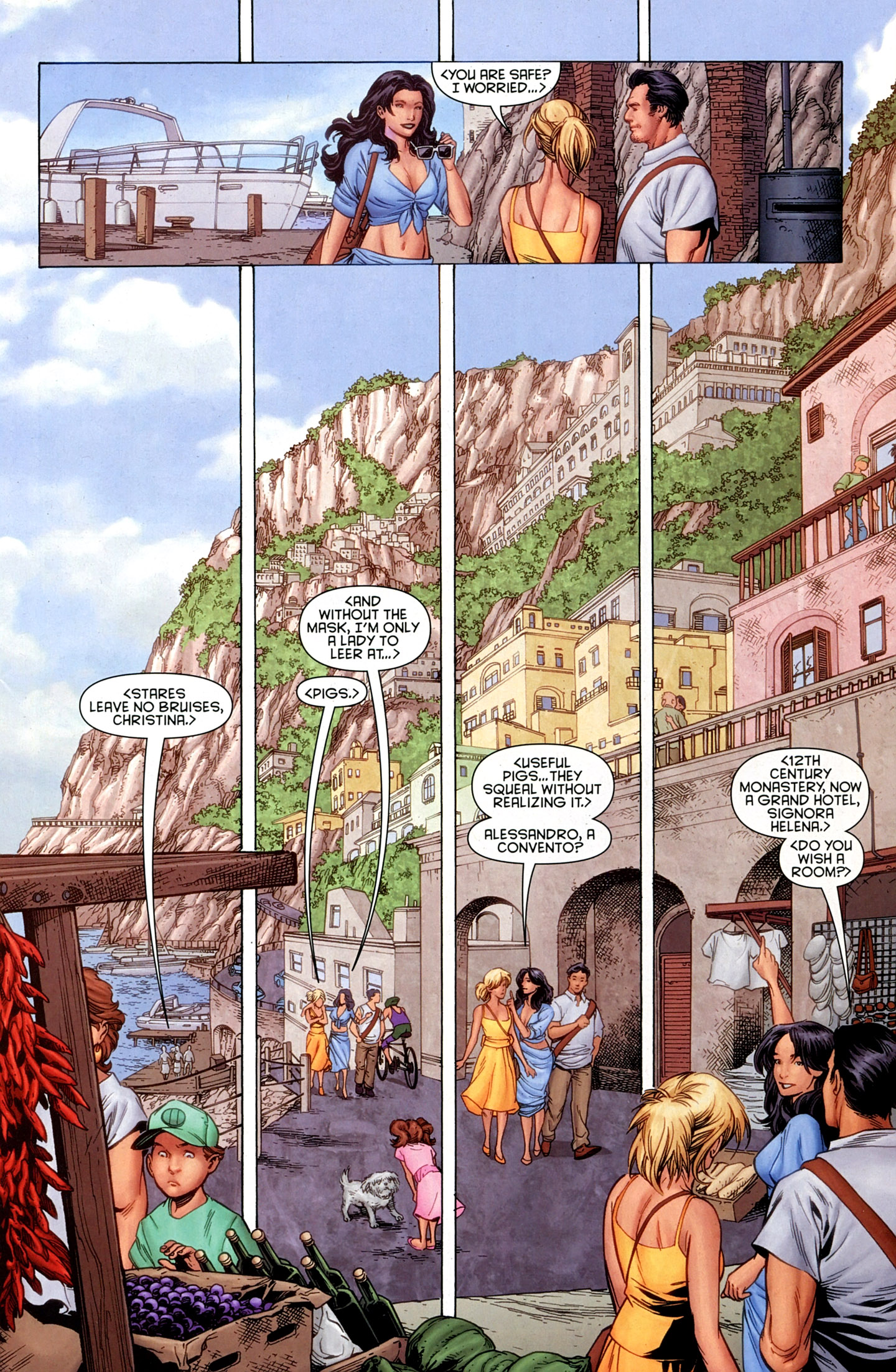 Read online Huntress comic -  Issue #4 - 4