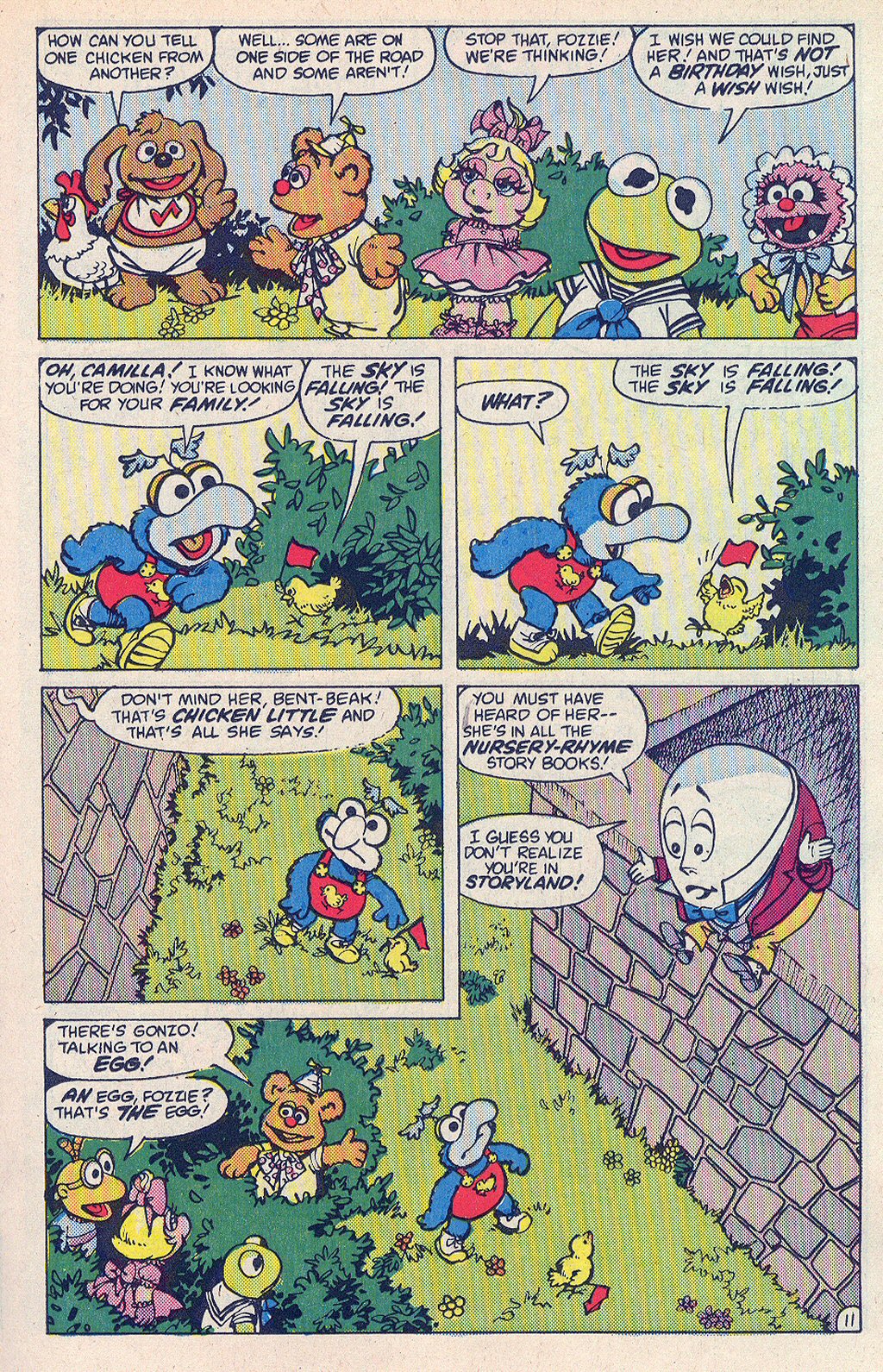 Read online Muppet Babies comic -  Issue #8 - 17