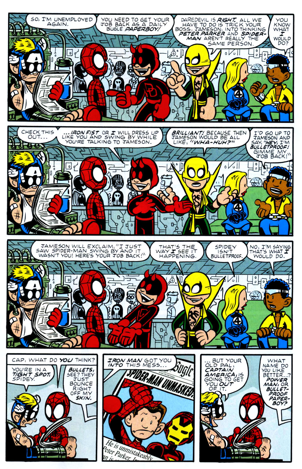 Read online Spider-Man and Power Pack comic -  Issue #4 - 24