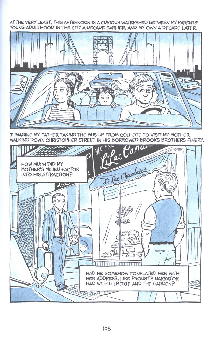 Read online Fun Home: A Family Tragicomic comic -  Issue # TPB - 111