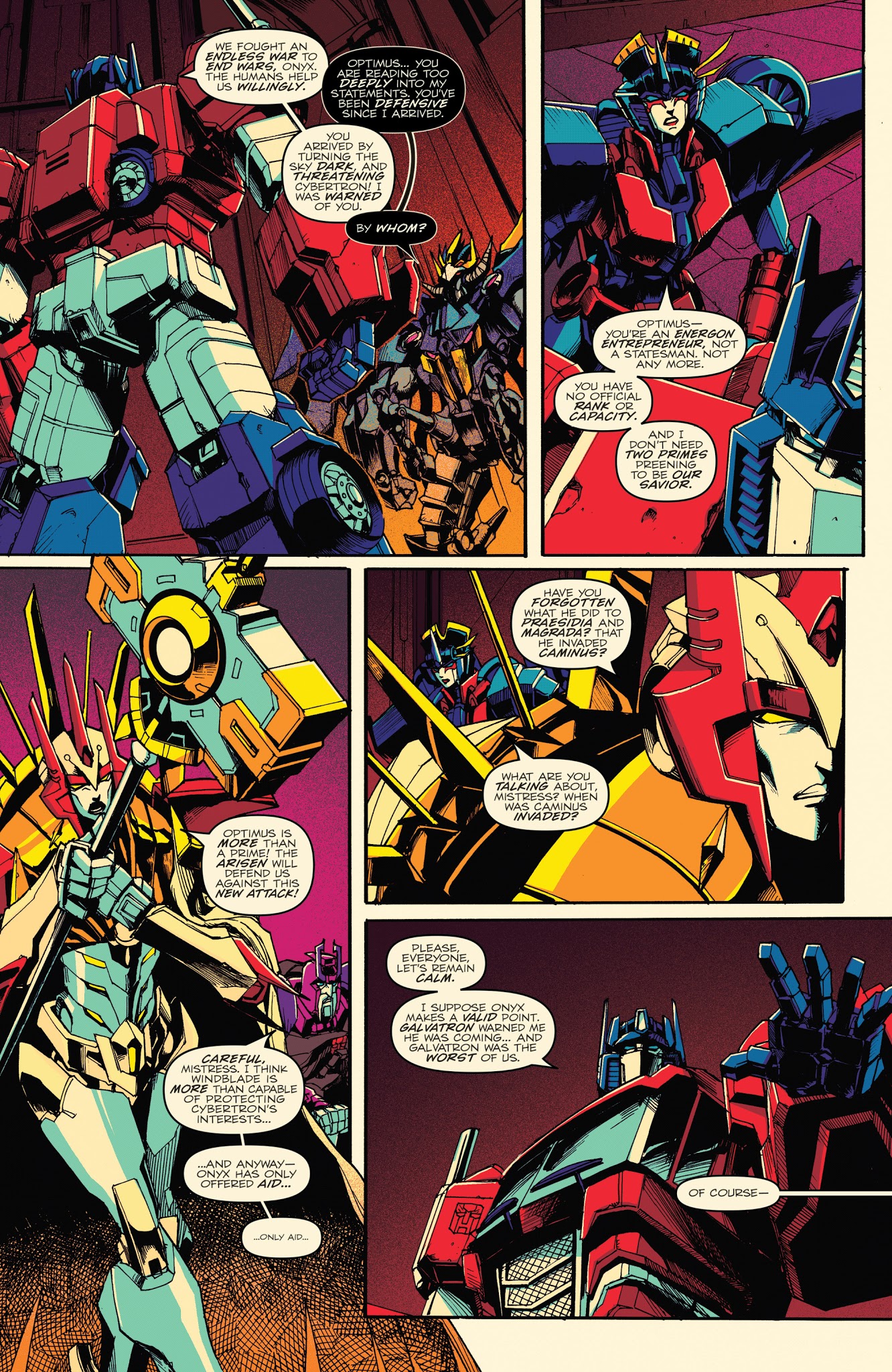 Read online Optimus Prime comic -  Issue #16 - 20