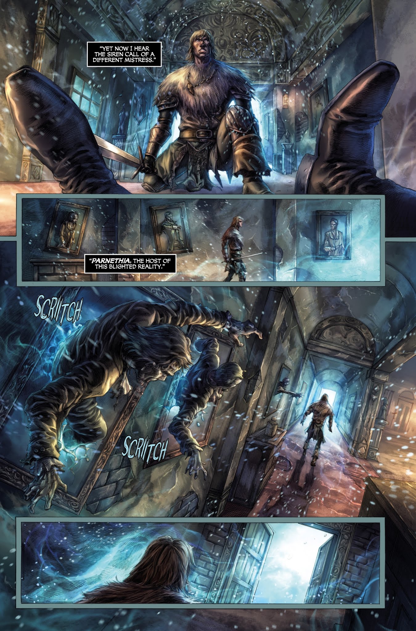 Read online Dark Souls: Winter's Spite comic -  Issue #4 - 12