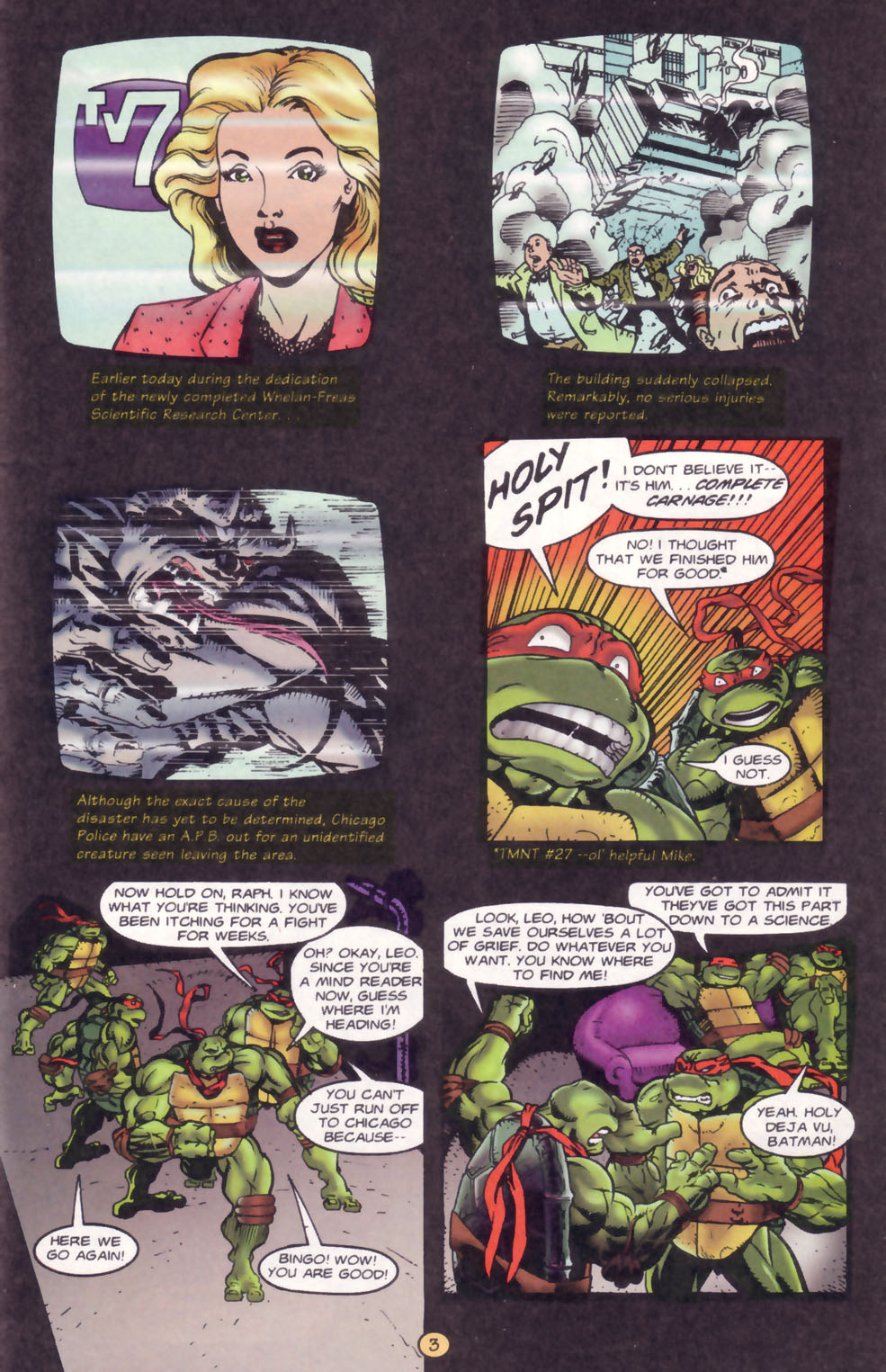 Read online Teenage Mutant Ninja Turtles/Savage Dragon Crossover comic -  Issue # Full - 5