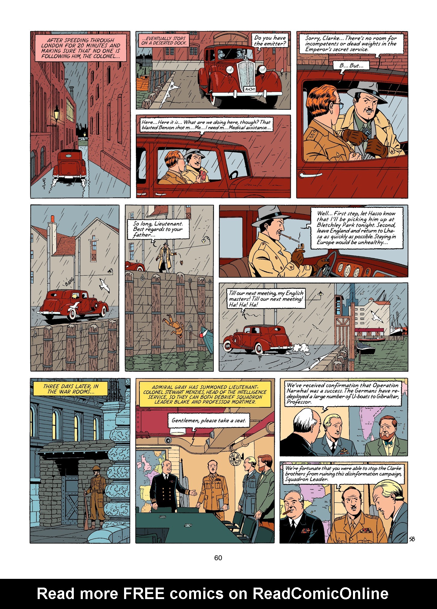 Read online Blake & Mortimer comic -  Issue #21 - 60