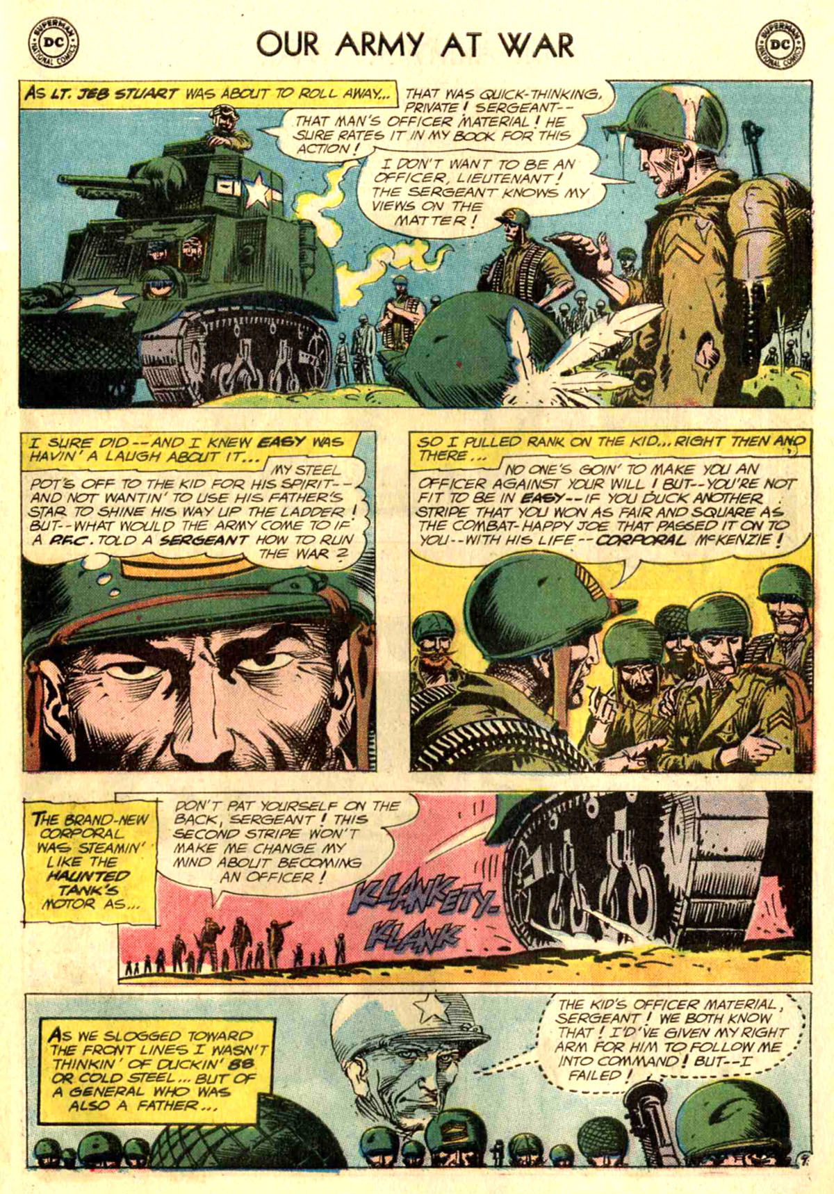 Read online Our Army at War (1952) comic -  Issue #155 - 13