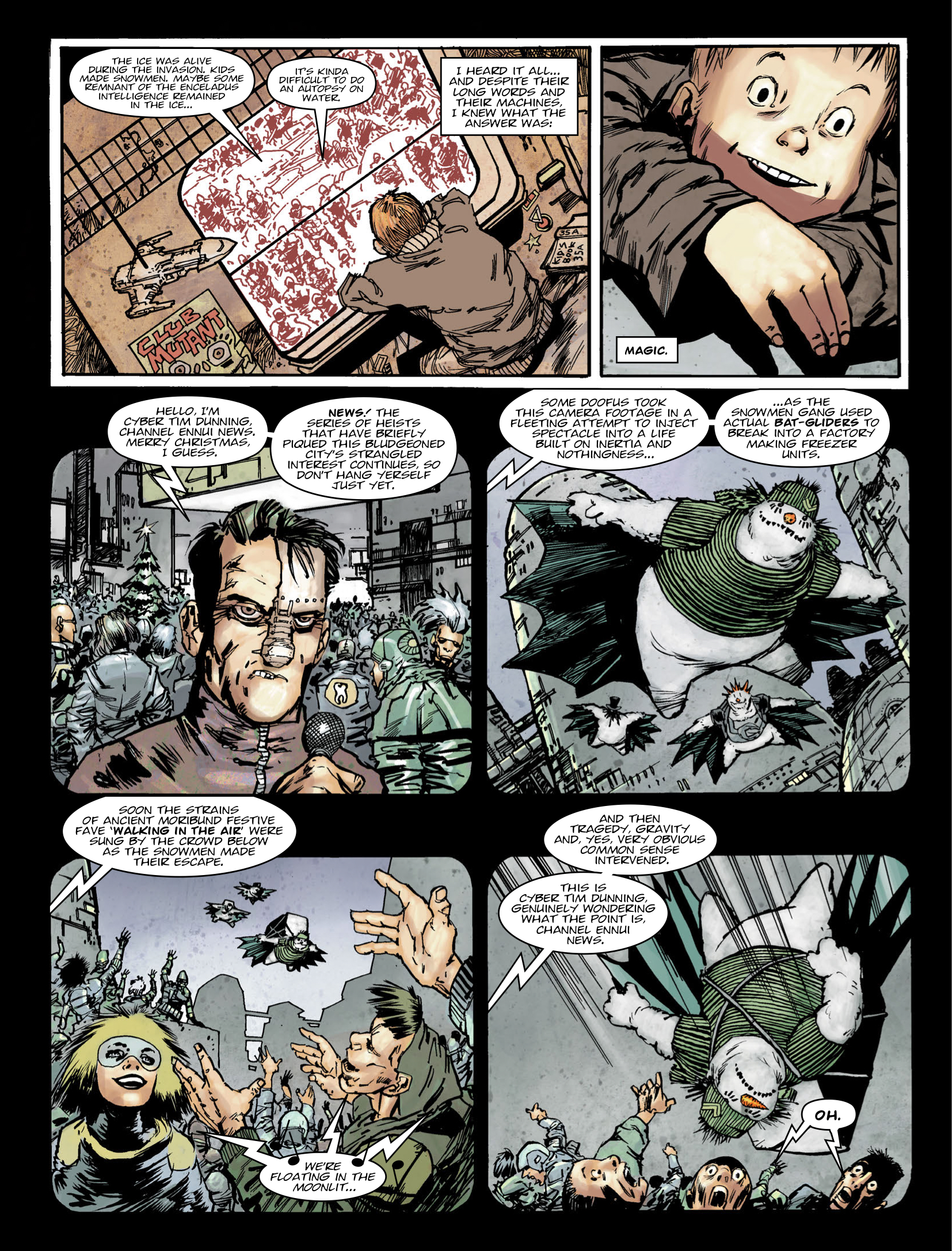 Read online Festive Thrillpower comic -  Issue # TPB - 72