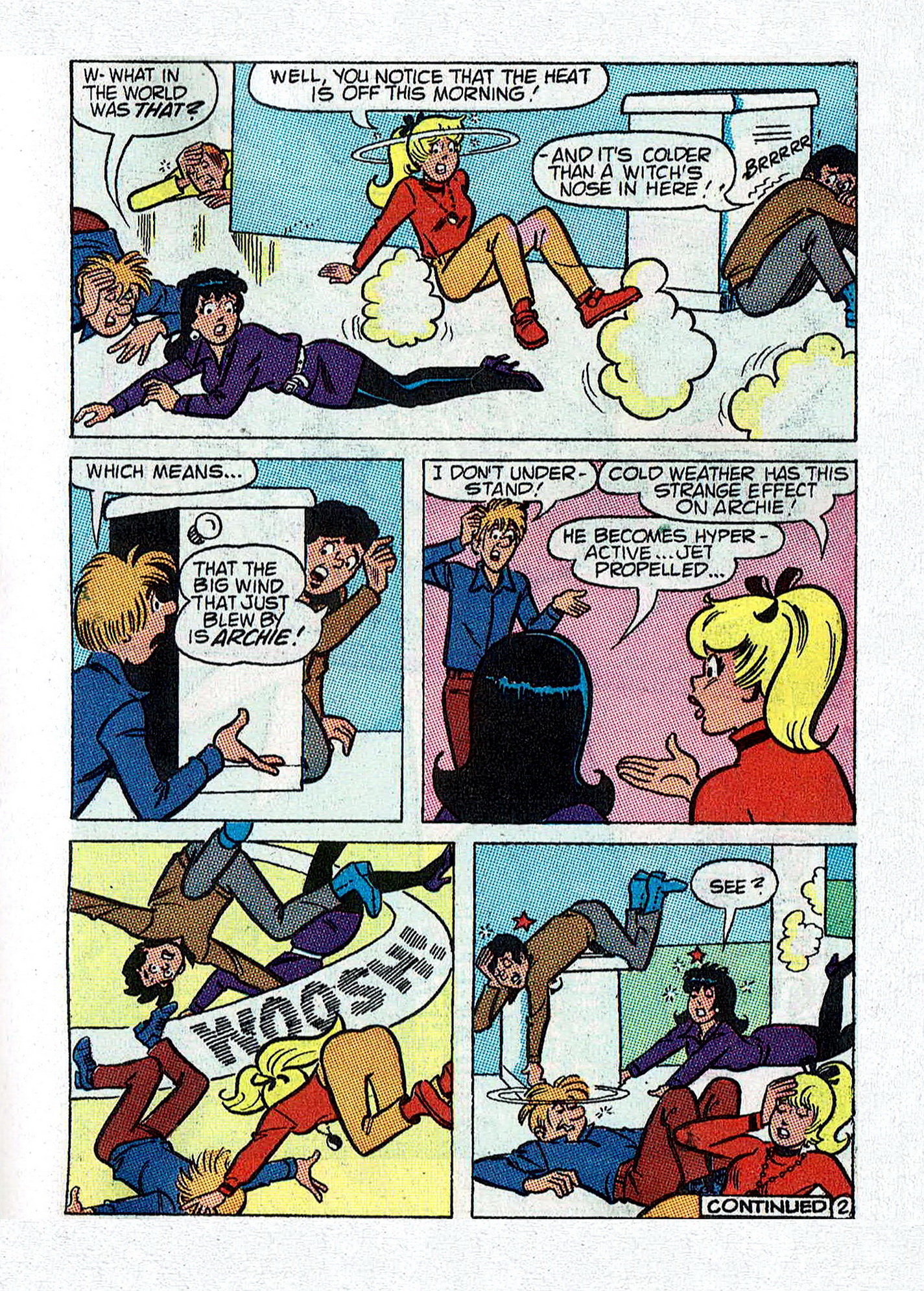 Read online Jughead Jones Comics Digest comic -  Issue #75 - 11