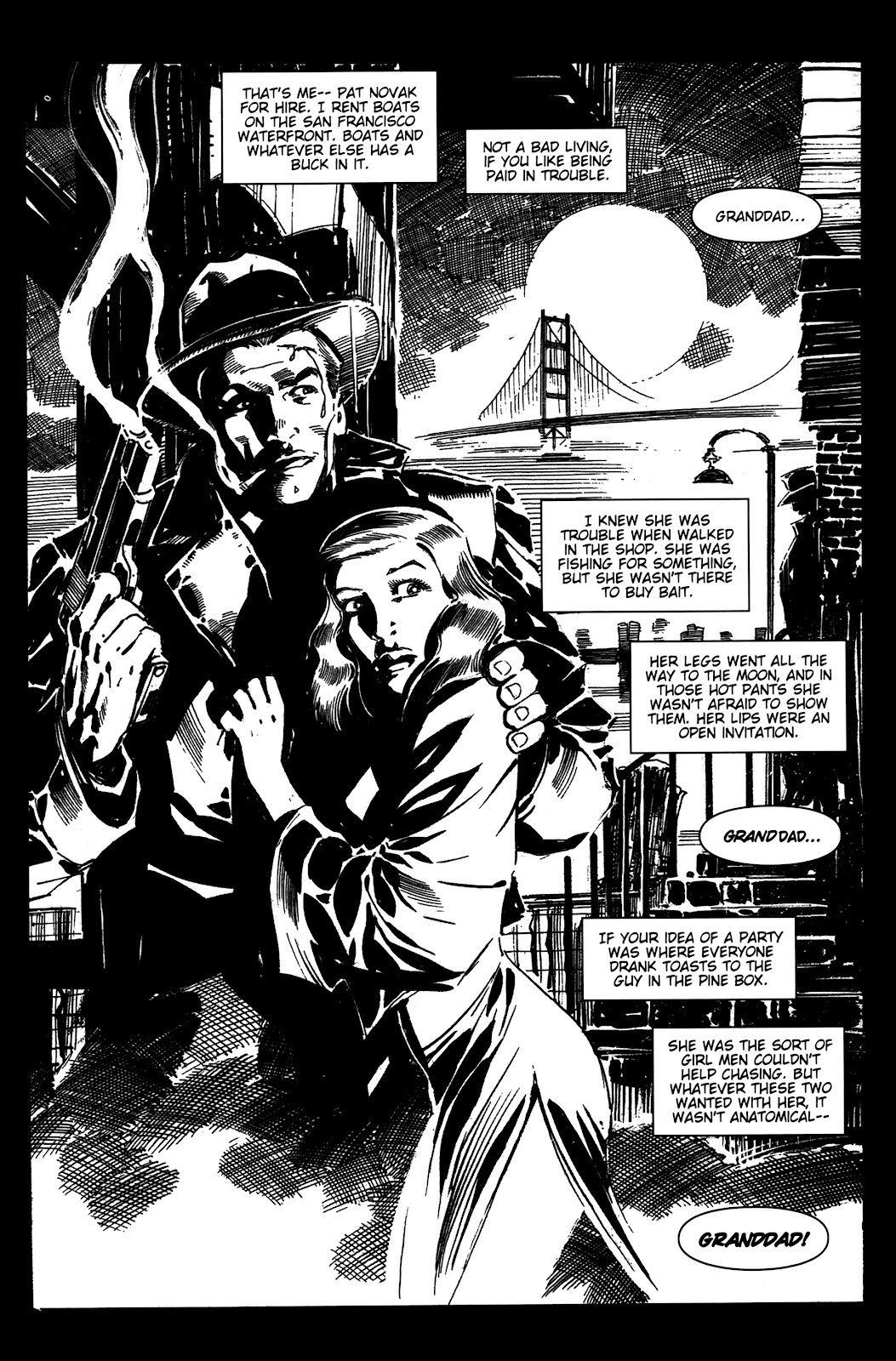 Moonstone Noir: Pat Novak for Hire issue Full - Page 4