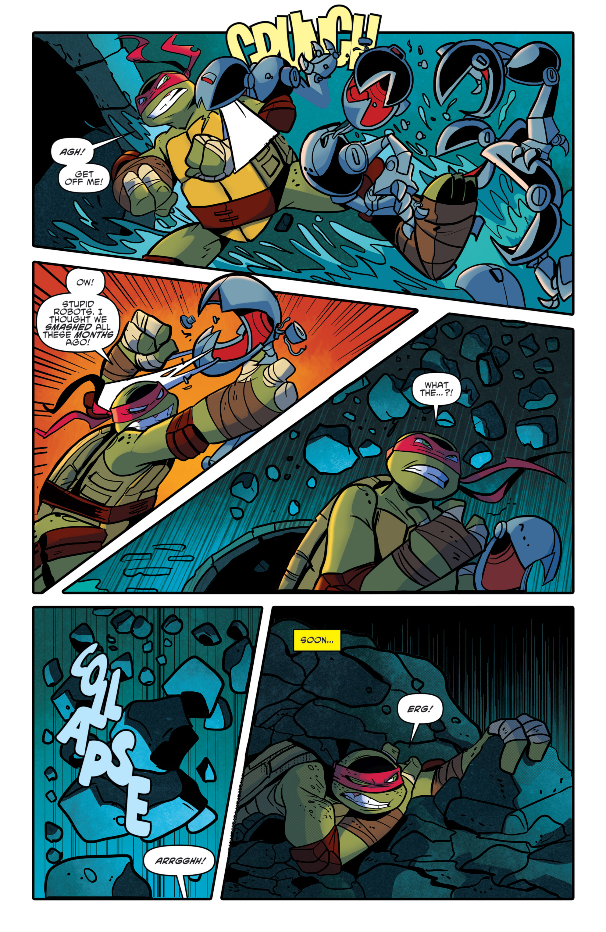 Read online Teenage Mutant Ninja Turtles New Animated Adventures comic -  Issue #13 - 17