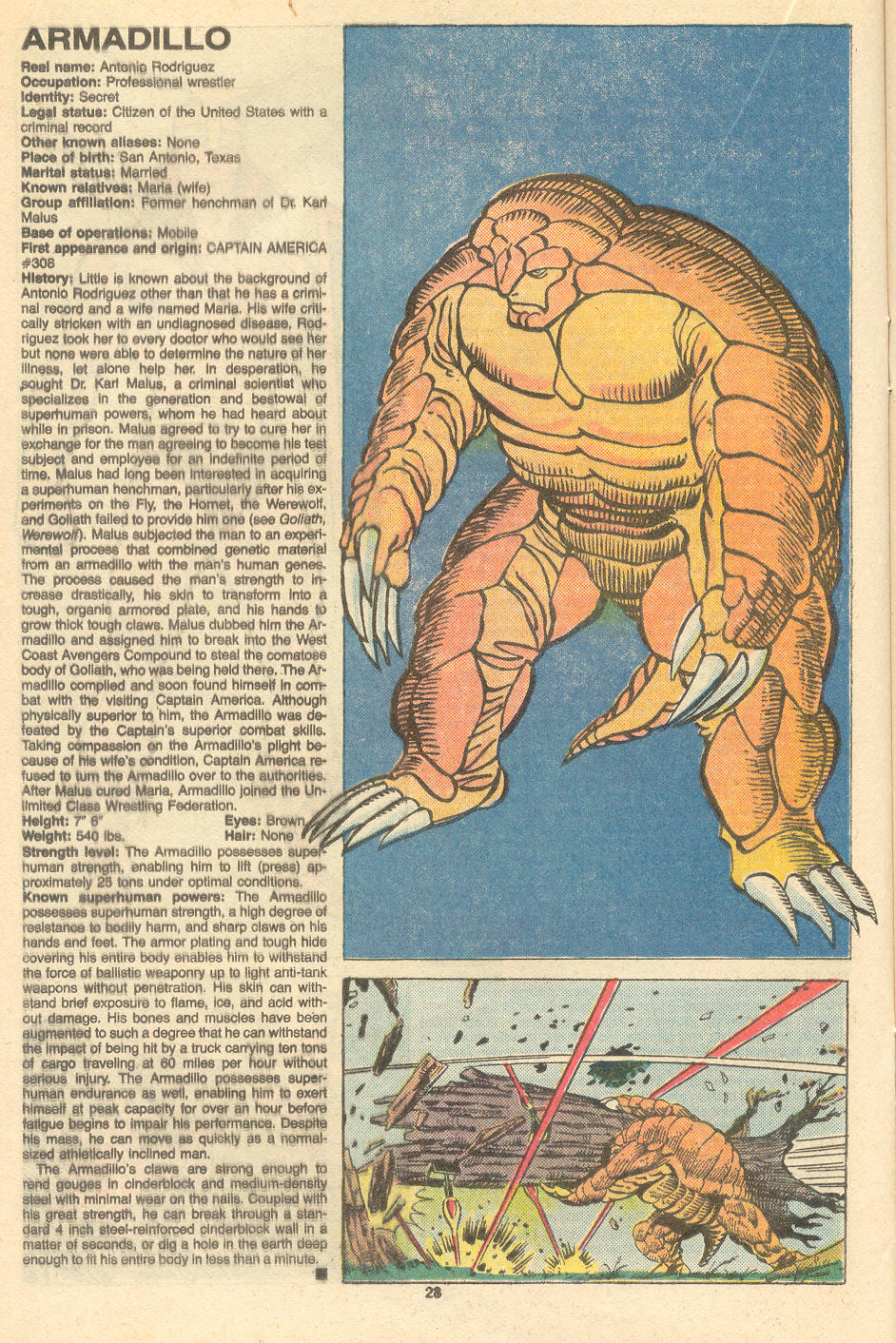 Read online The Official Handbook of the Marvel Universe Deluxe Edition comic -  Issue #1 - 30