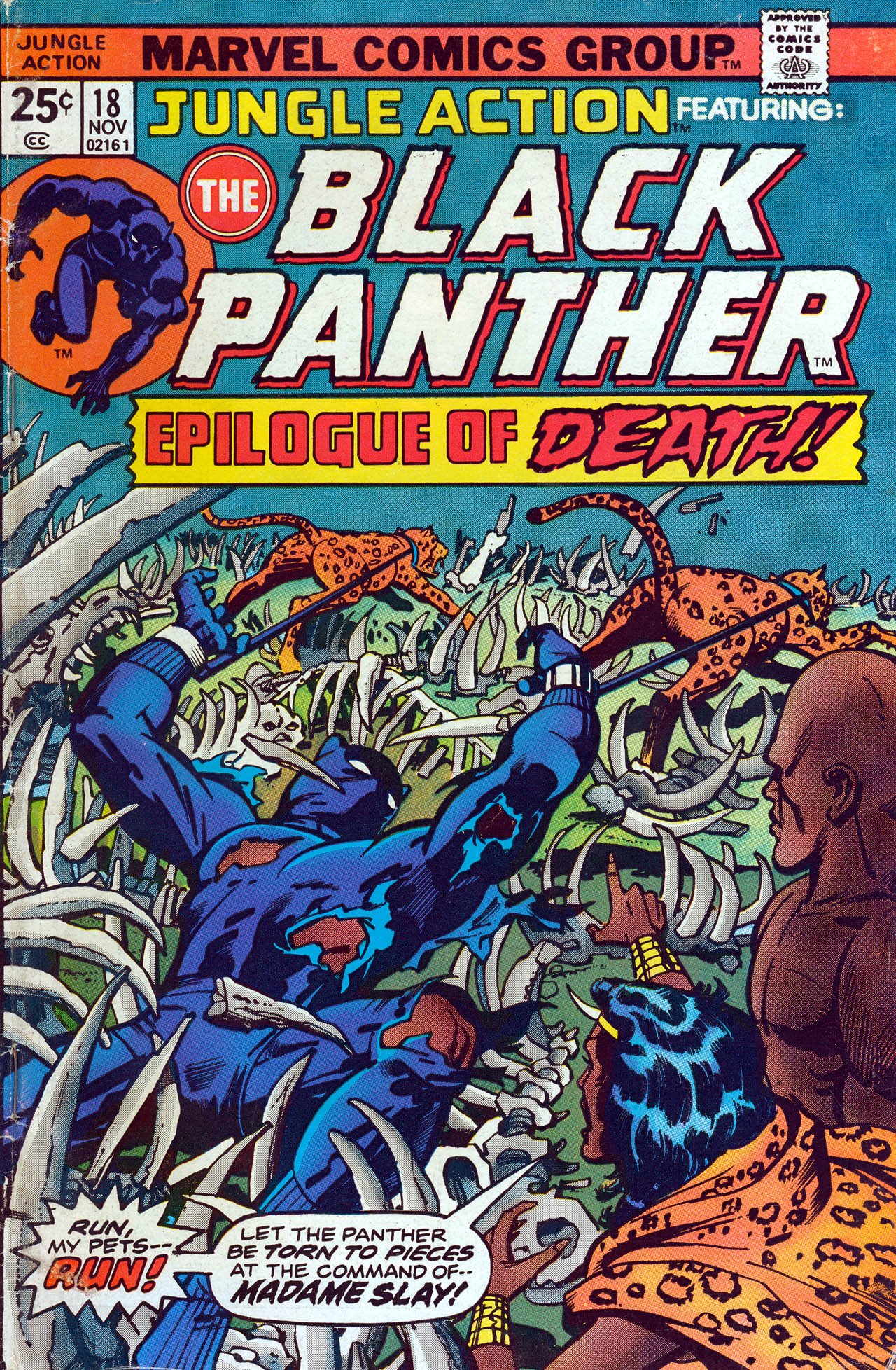 Read online Jungle Action (1972) comic -  Issue #18 - 1