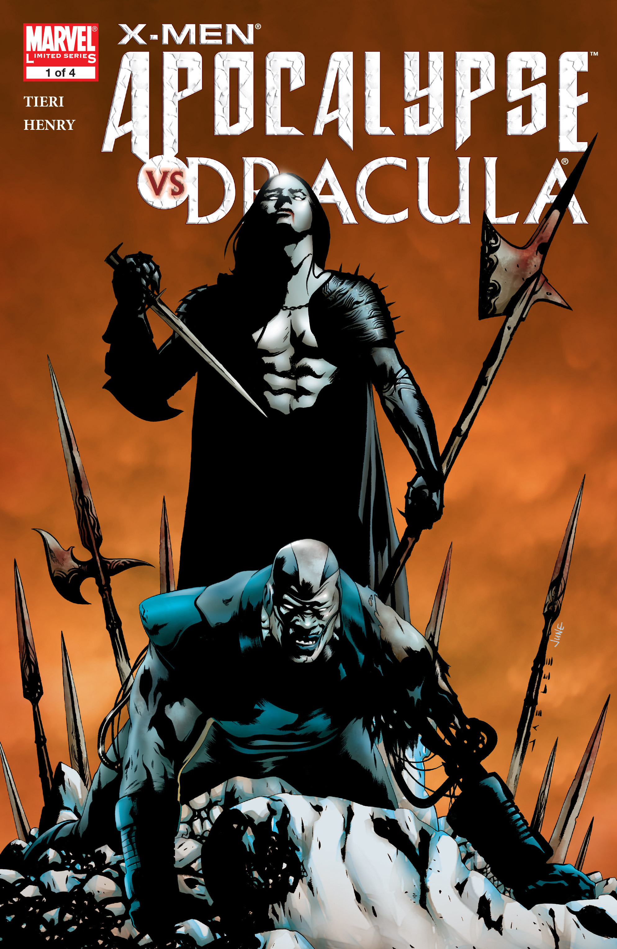 Read online X-Men: Apocalypse/Dracula comic -  Issue #1 - 1