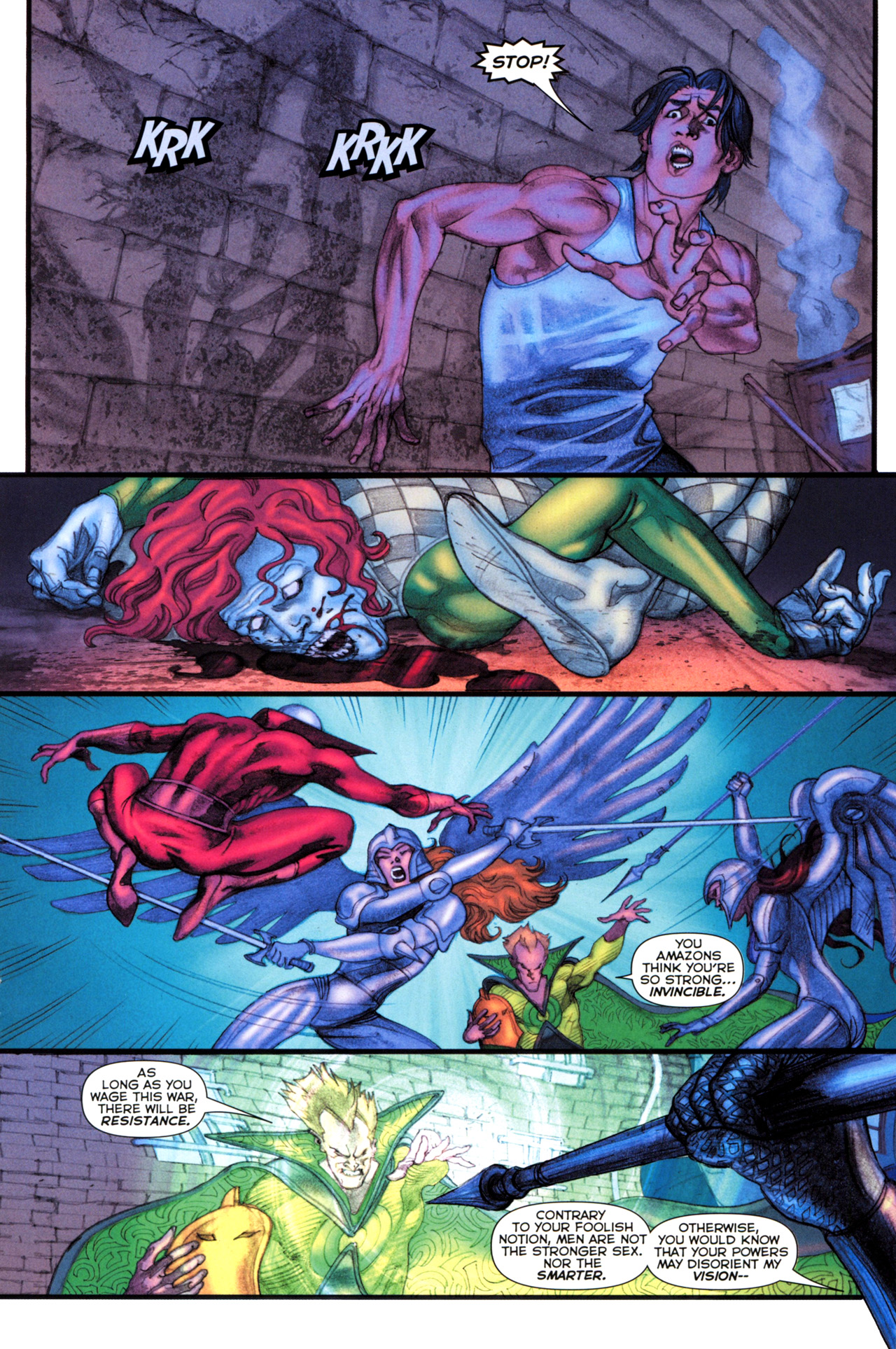 Read online Flashpoint: Deadman and the Flying Graysons comic -  Issue #3 - 14