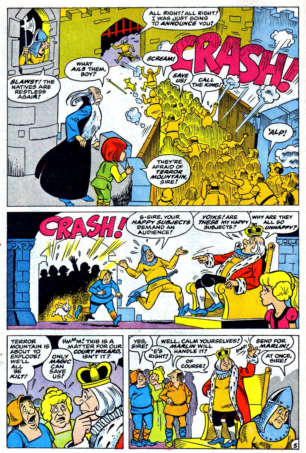 Read online Wally the Wizard comic -  Issue #6 - 6