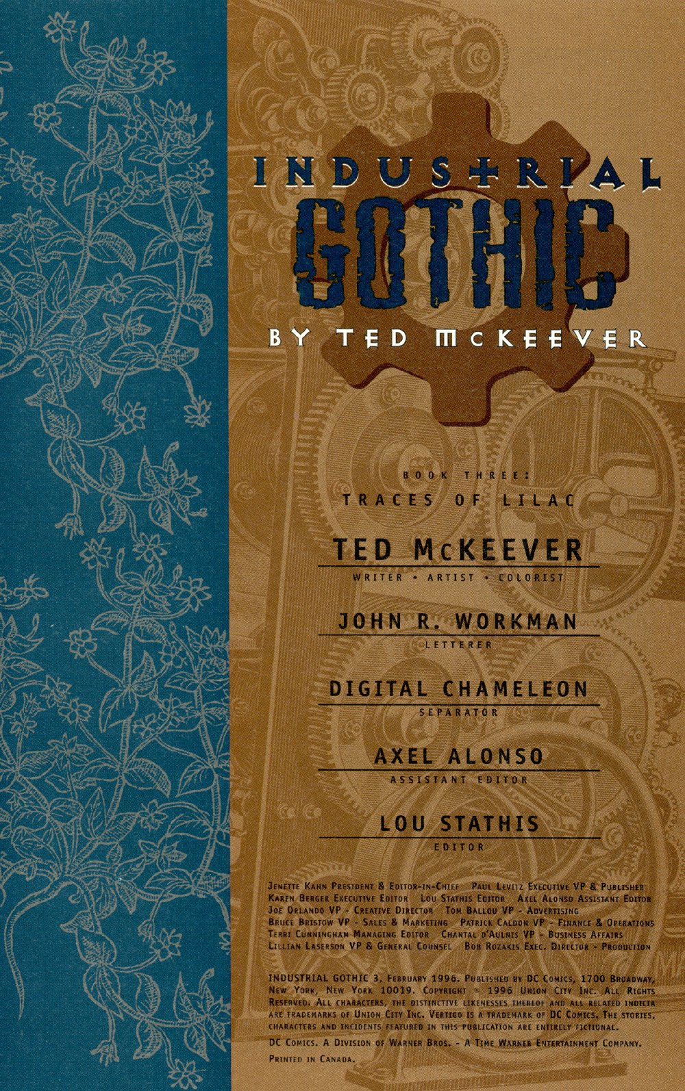 Read online Industrial Gothic comic -  Issue #3 - 2