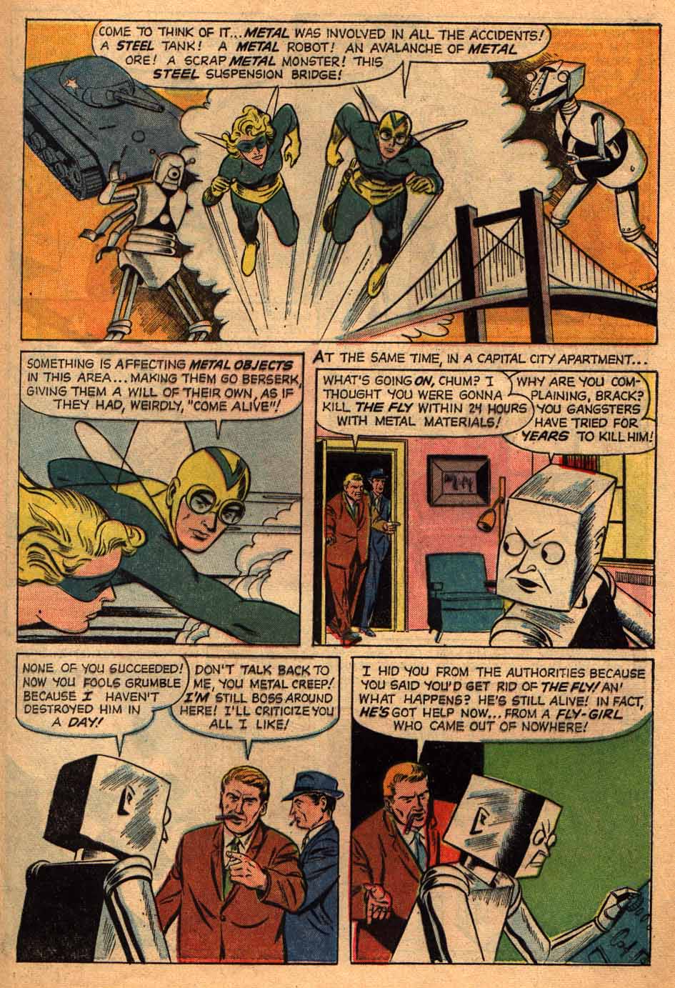 Read online Adventures of the Fly comic -  Issue #14 - 17