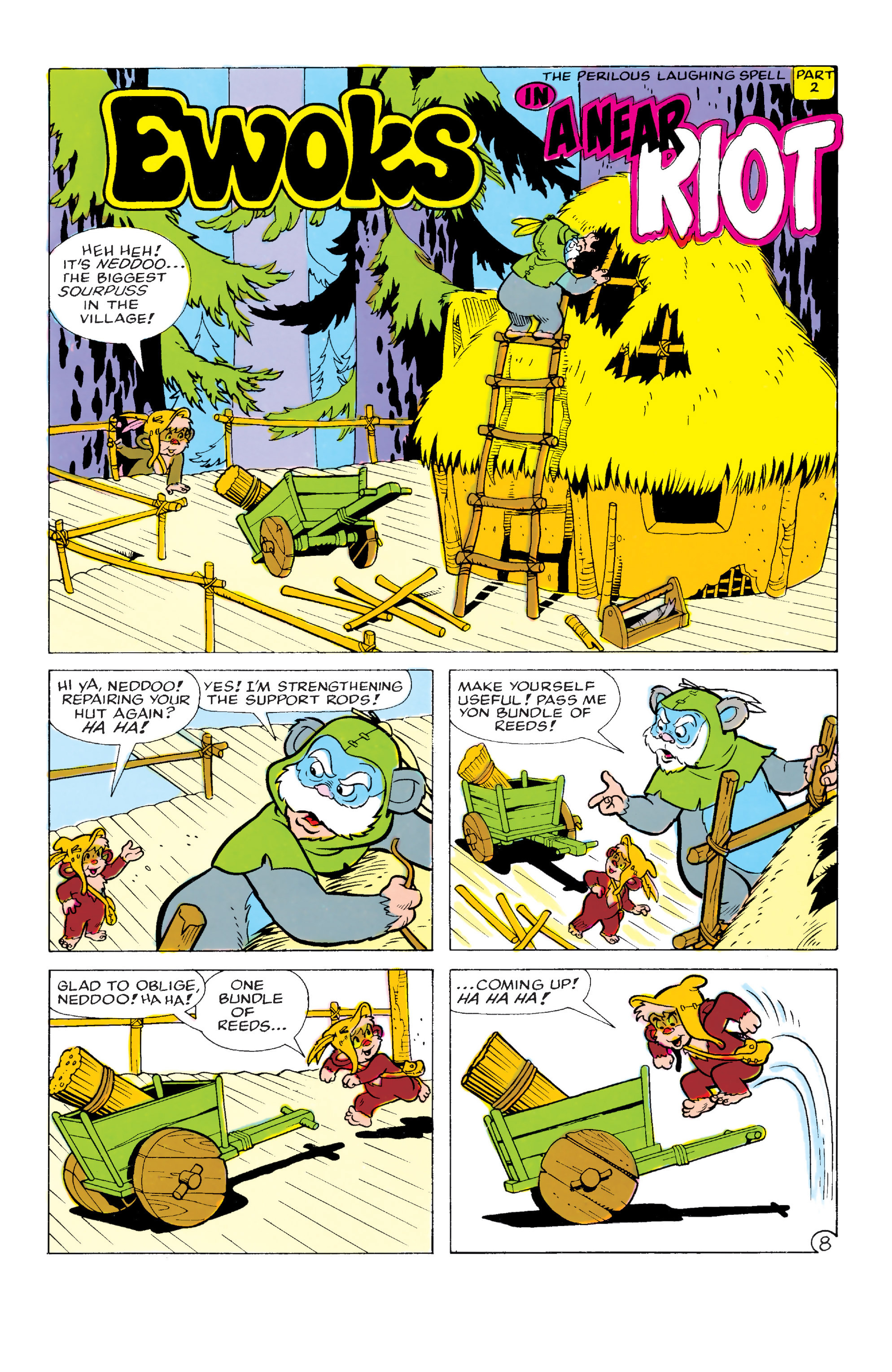 Read online Ewoks comic -  Issue #7 - 9