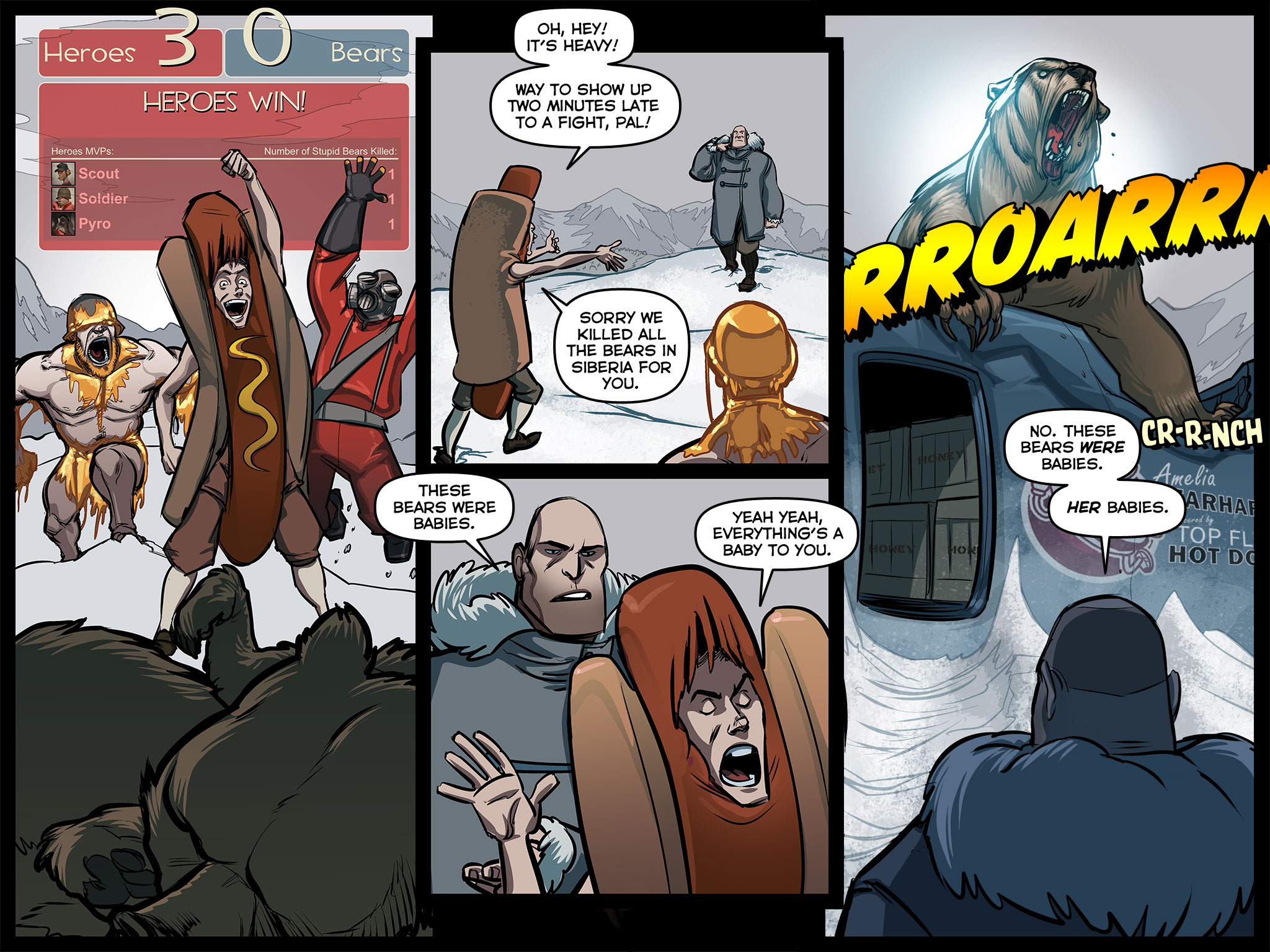Read online Team Fortress 2 comic -  Issue #3 - 36
