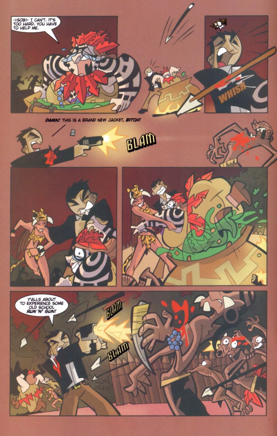 Read online Gun Fu: The Lost City comic -  Issue #2 - 8