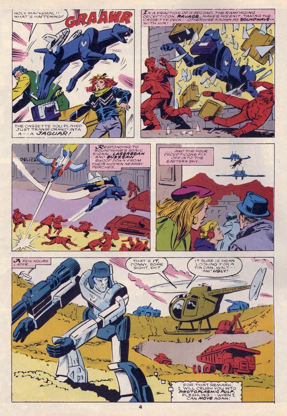 Read online The Transformers (UK) comic -  Issue #56 - 3