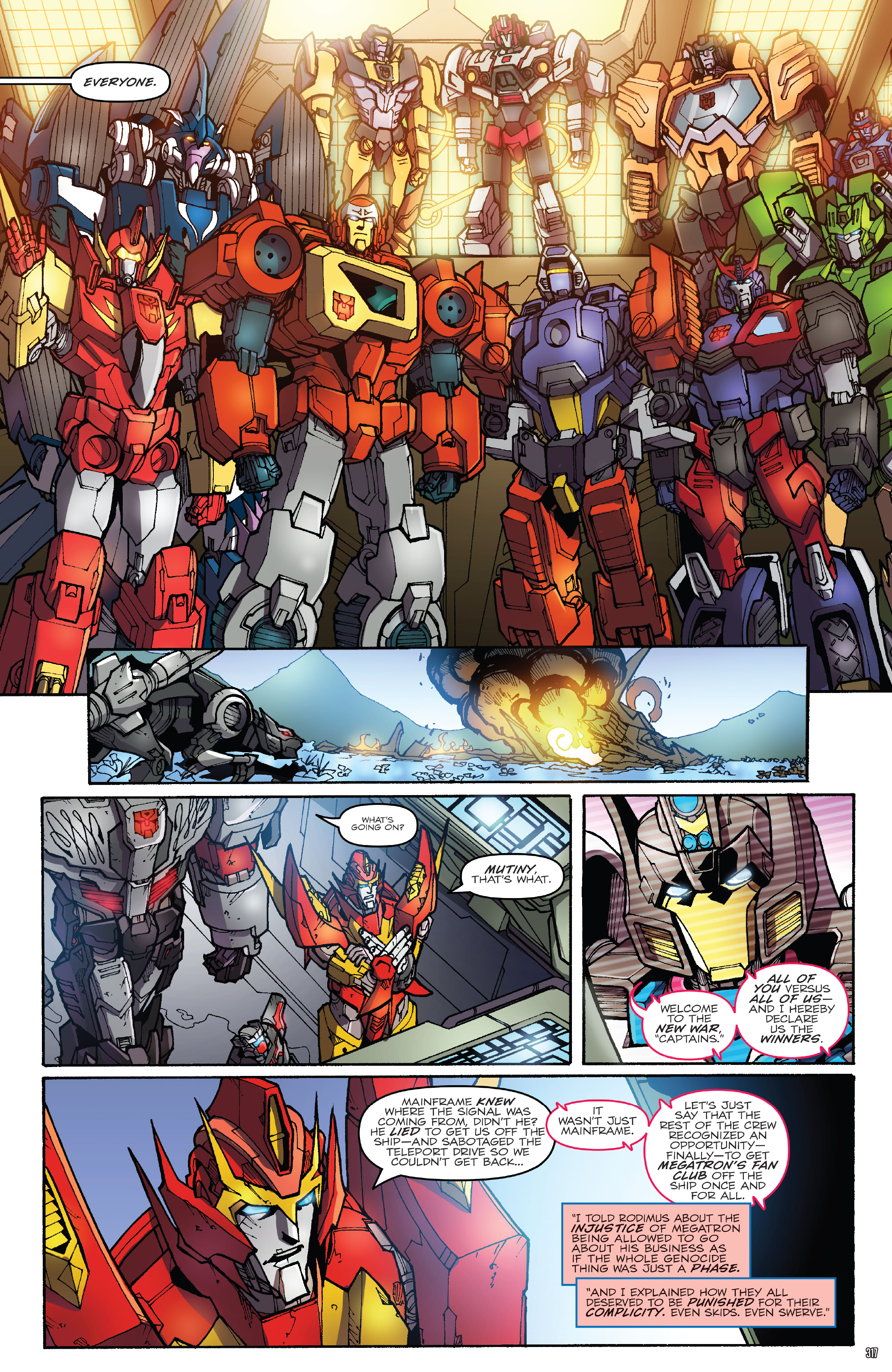 Read online Transformers: The IDW Collection Phase Three comic -  Issue # TPB 3 (Part 4) - 4