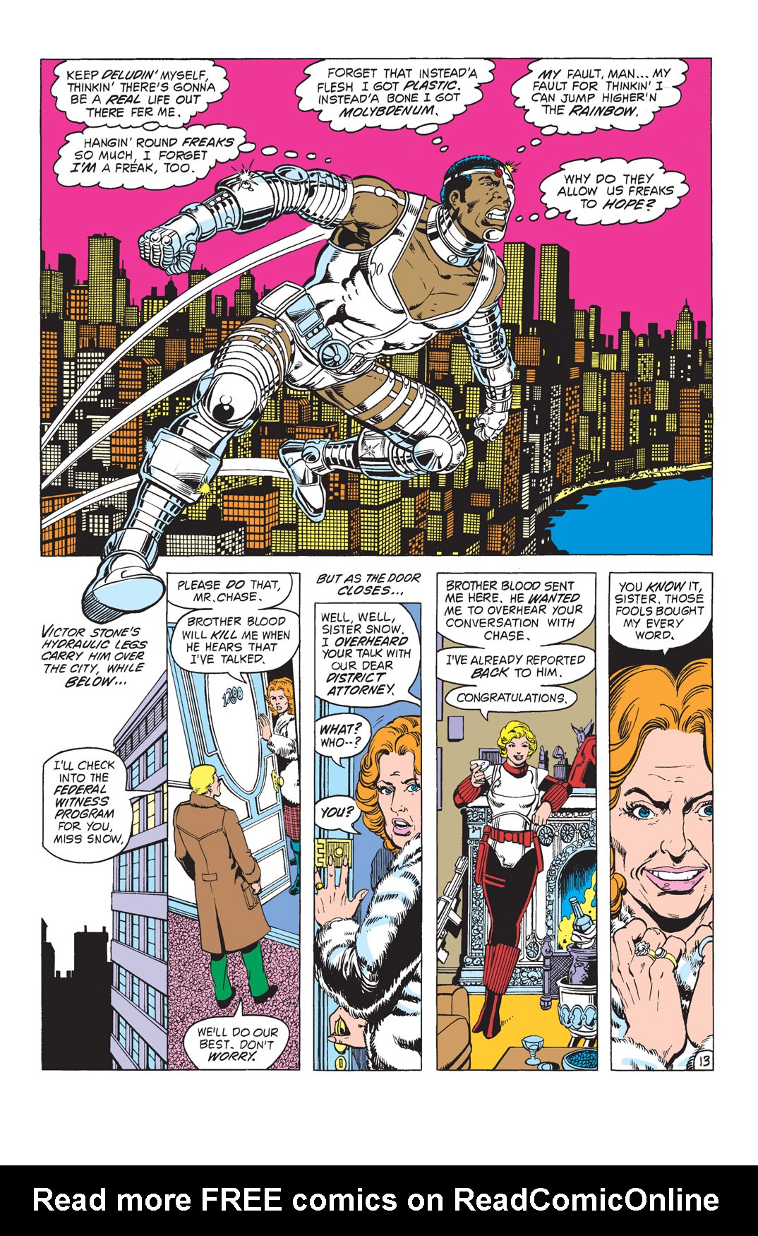 Read online The New Teen Titans (1980) comic -  Issue #30 - 14