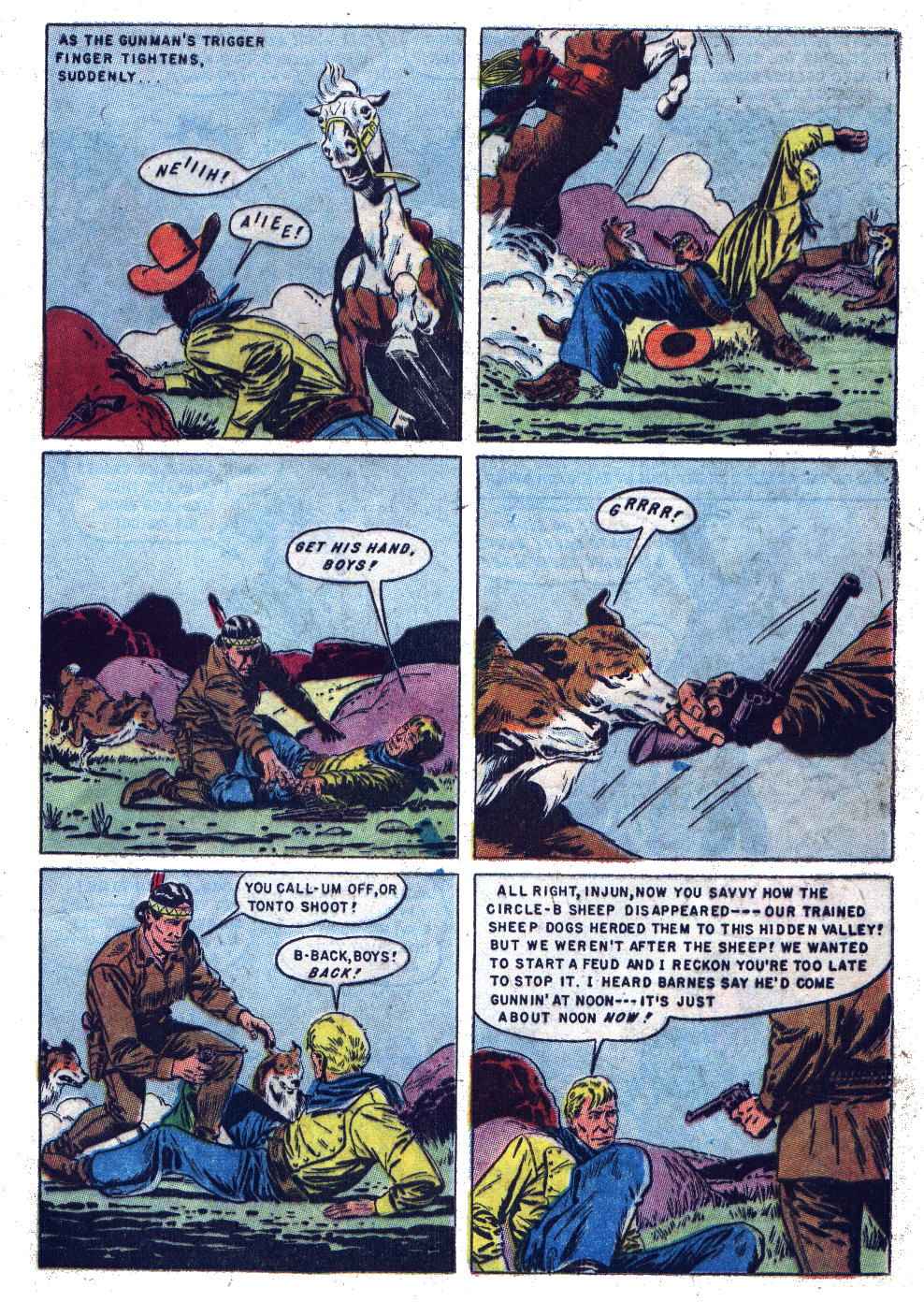 Read online Lone Ranger's Companion Tonto comic -  Issue #7 - 33